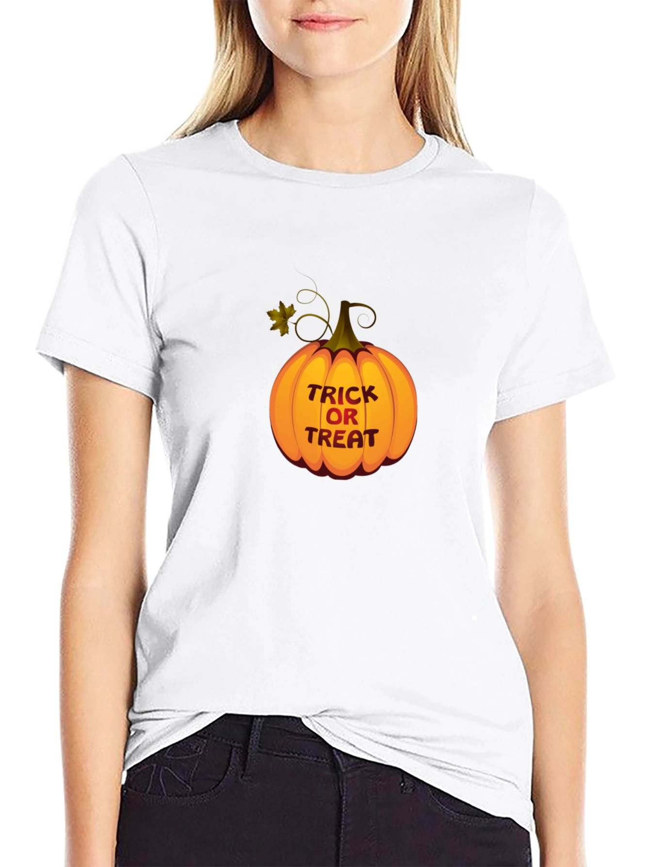 Halloween Pumpkin T-Shirt - Trick or Treat Tee