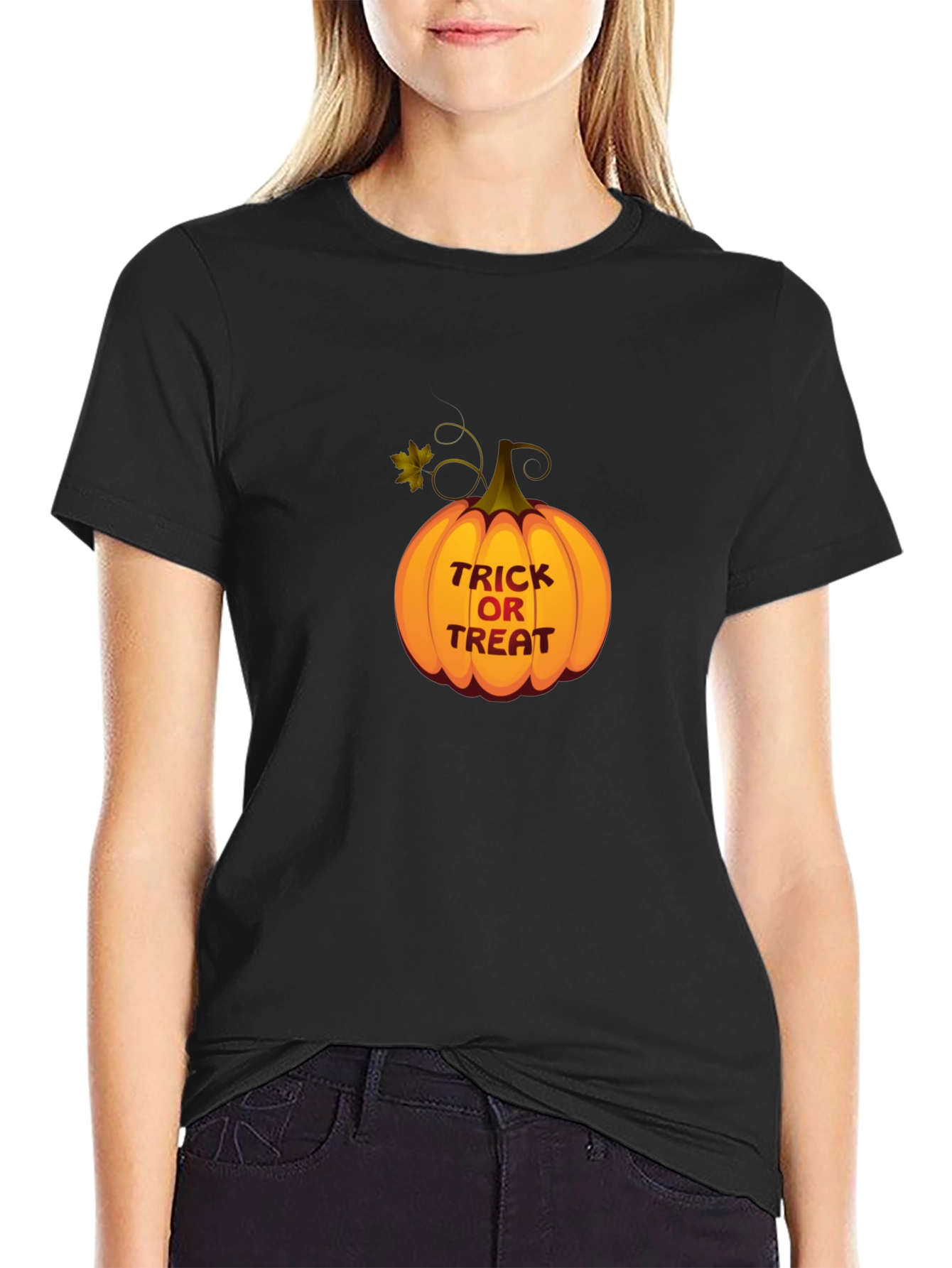 Halloween Pumpkin T-Shirt - Trick or Treat Tee