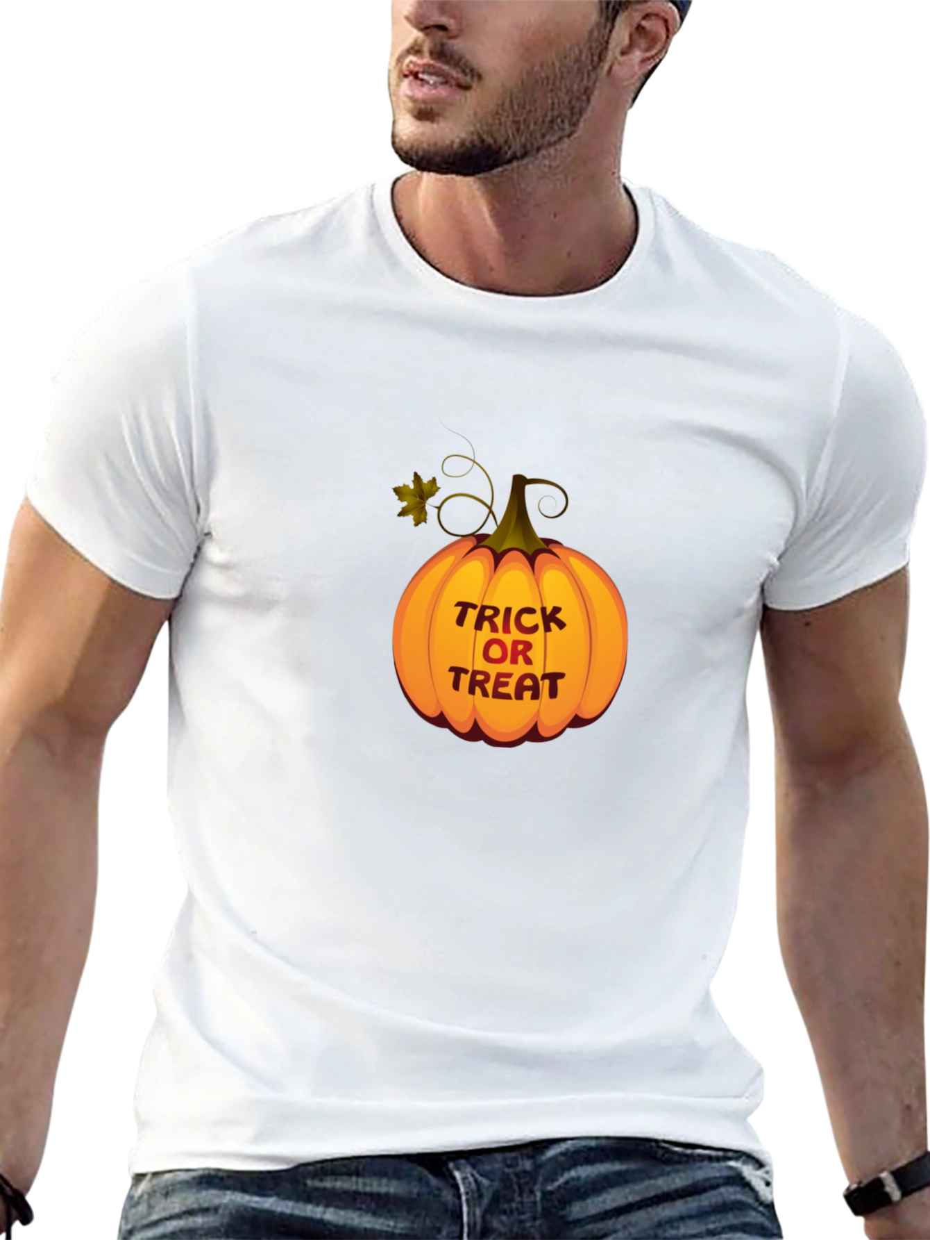 Halloween Pumpkin T-Shirt - Trick or Treat Tee
