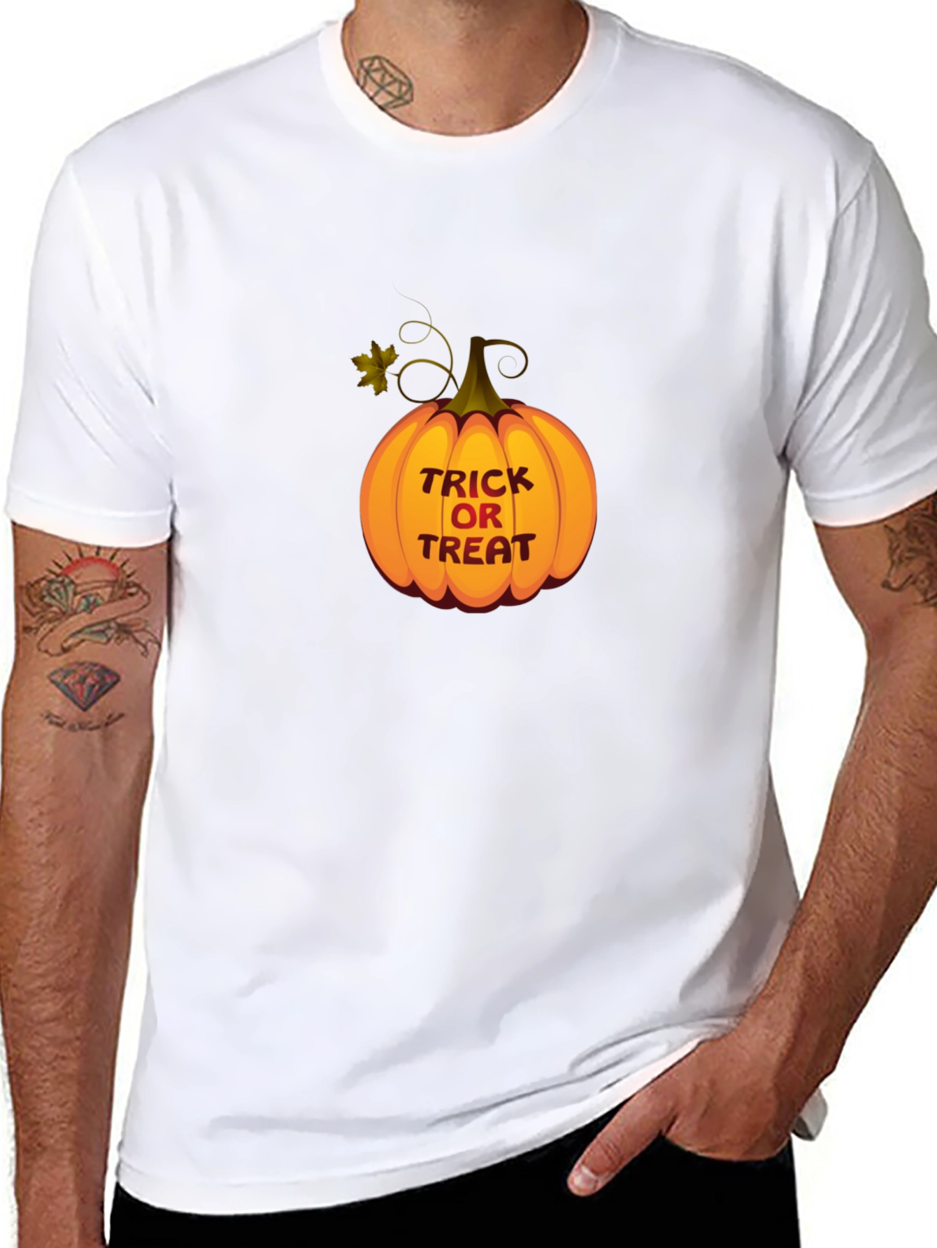 Halloween Pumpkin T-Shirt - Trick or Treat Tee