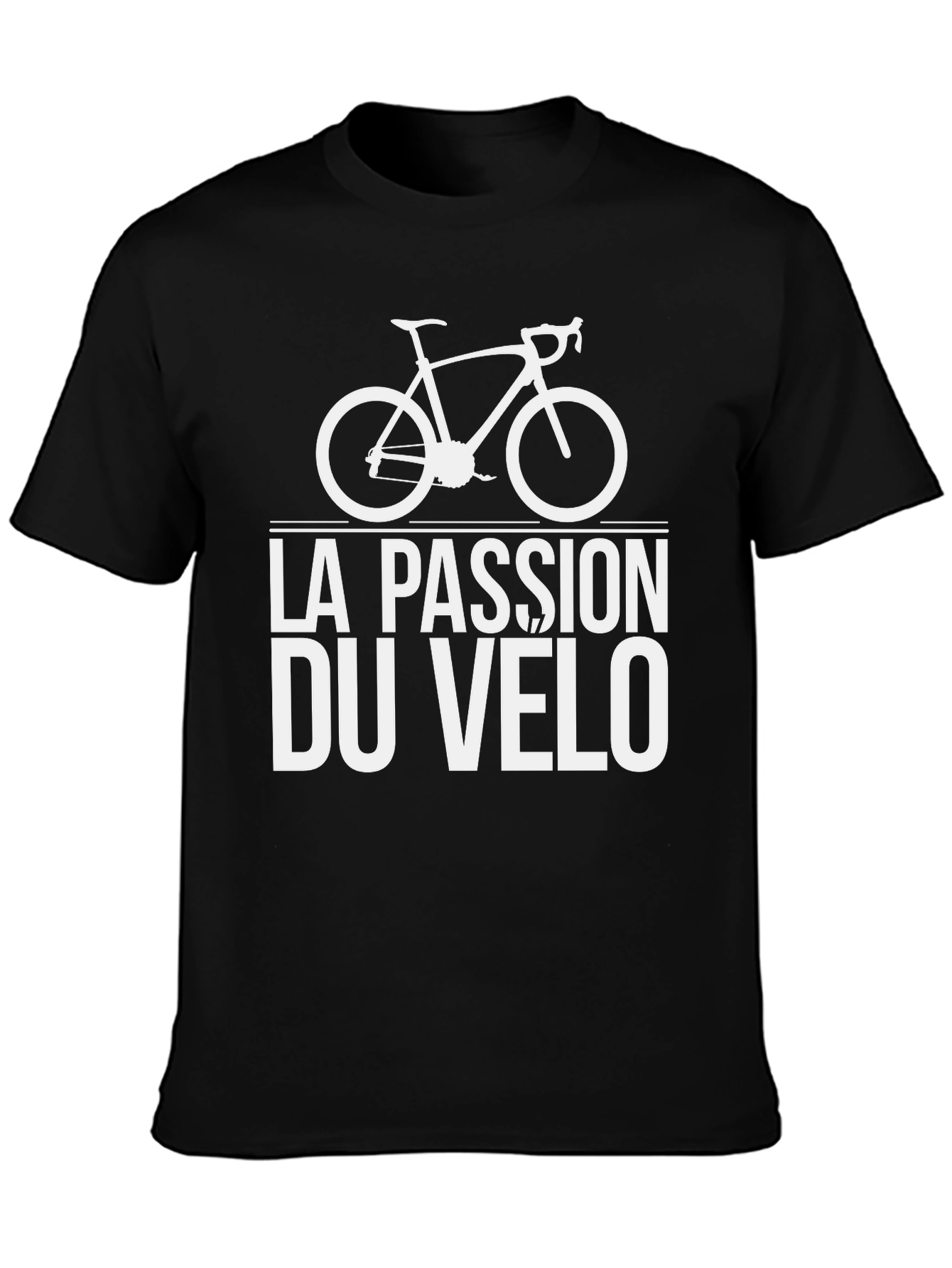 La Passion Du Velo T-Shirt - Cycling Lover Tee