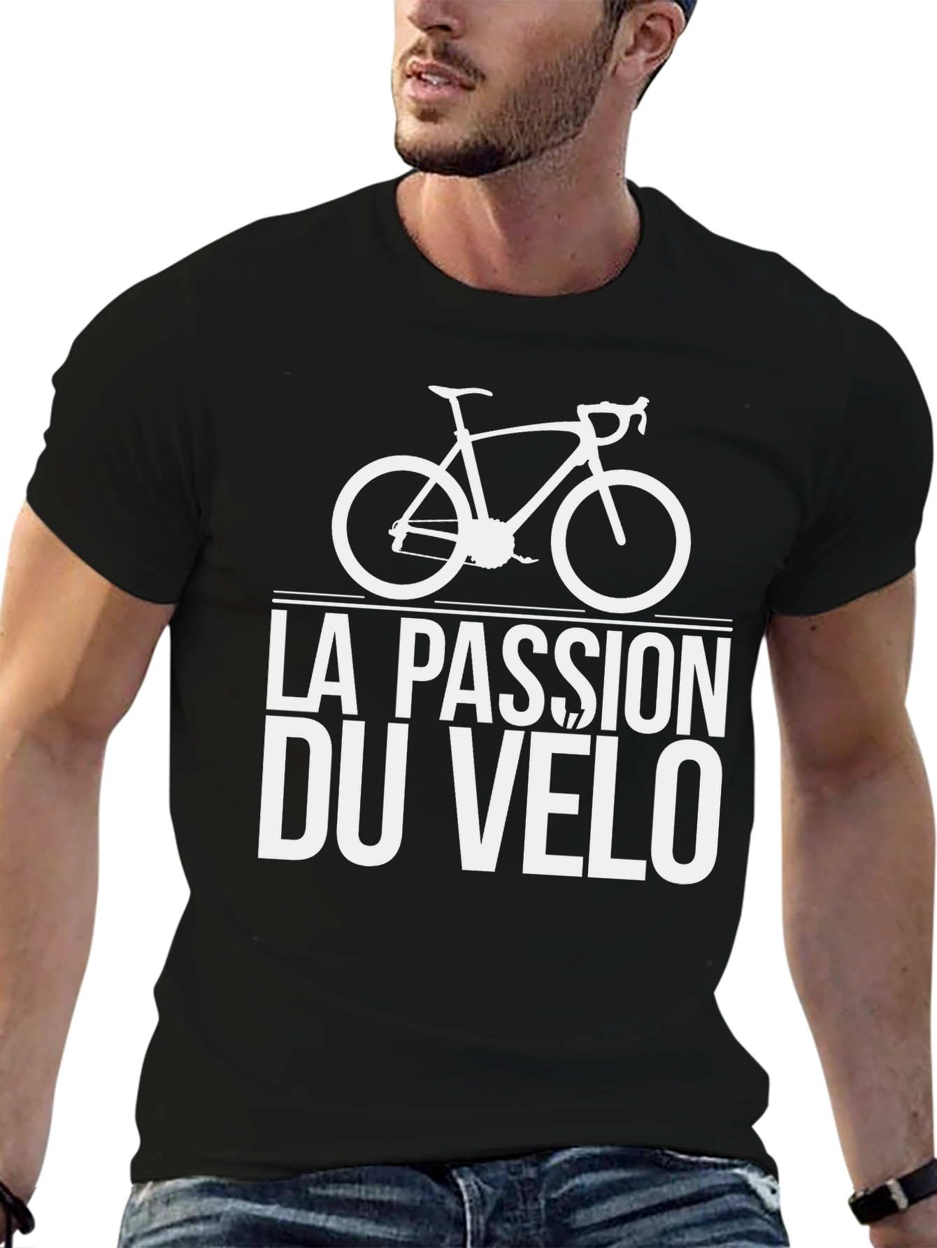 La Passion Du Velo T-Shirt - Cycling Lover Tee