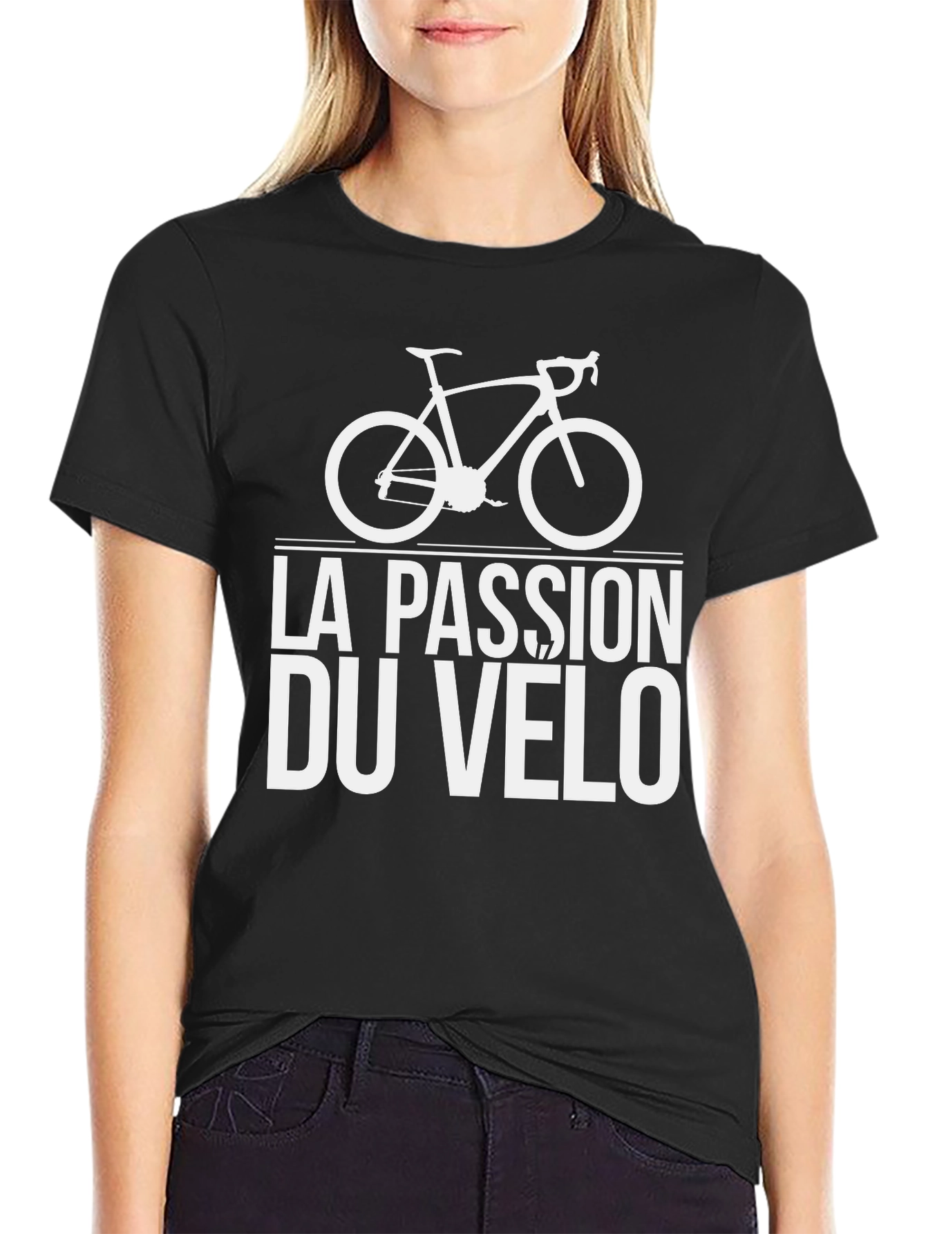 La Passion Du Velo T-Shirt - Cycling Lover Tee