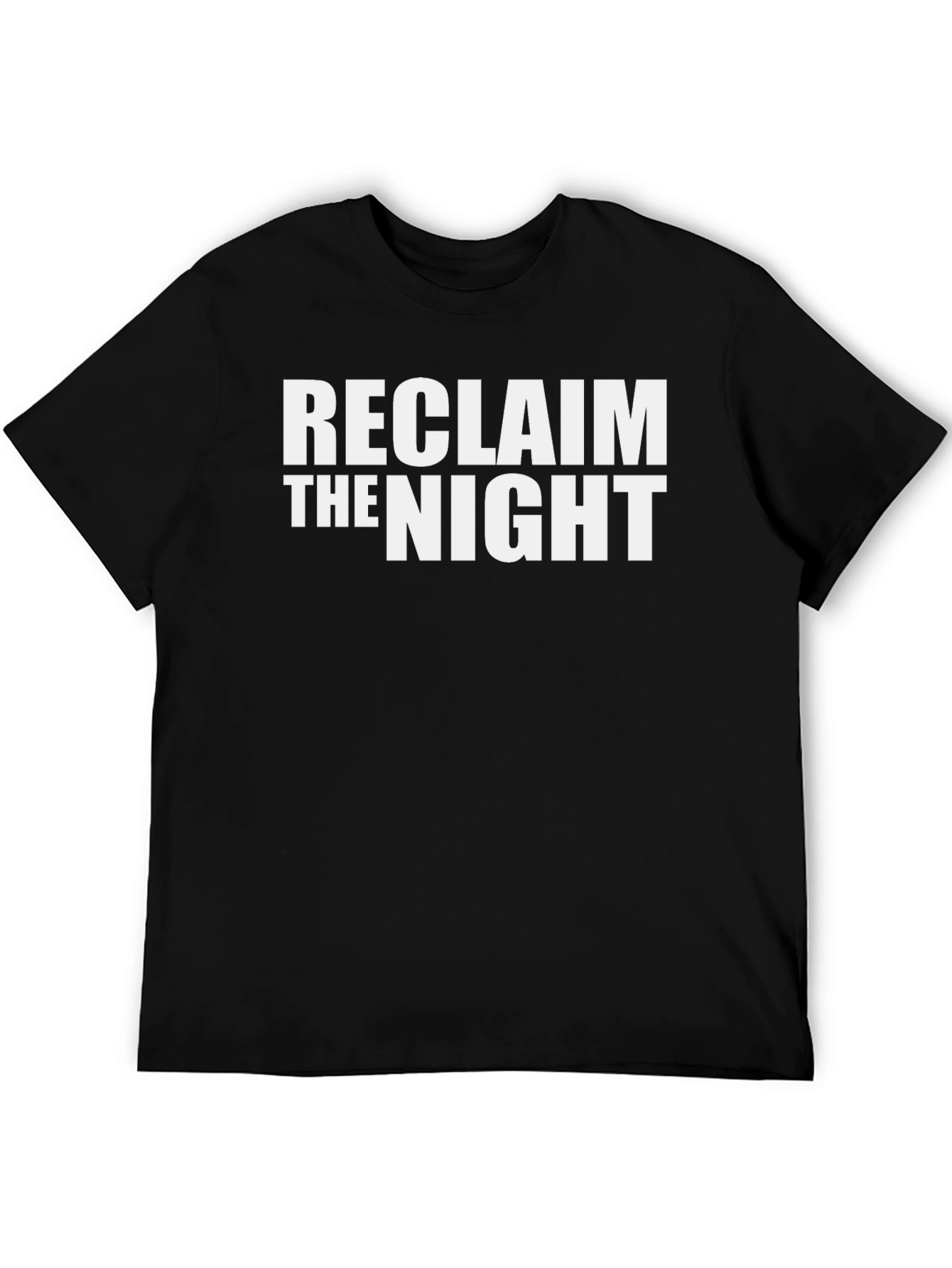 Reclaim The Night Graphic Tee - Bold Statement T-Shirt