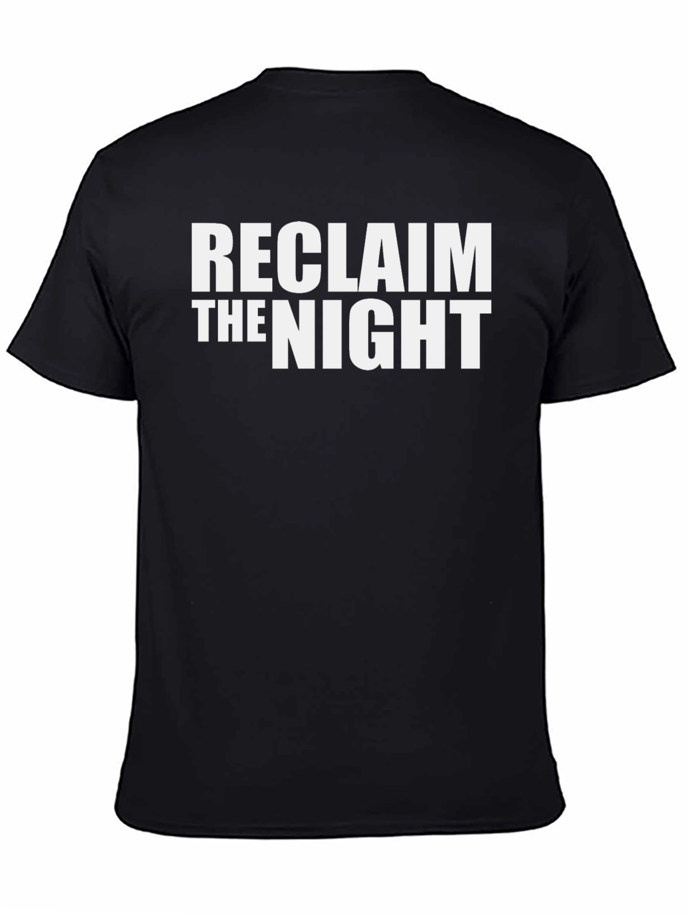 Reclaim The Night Graphic Tee - Bold Statement T-Shirt