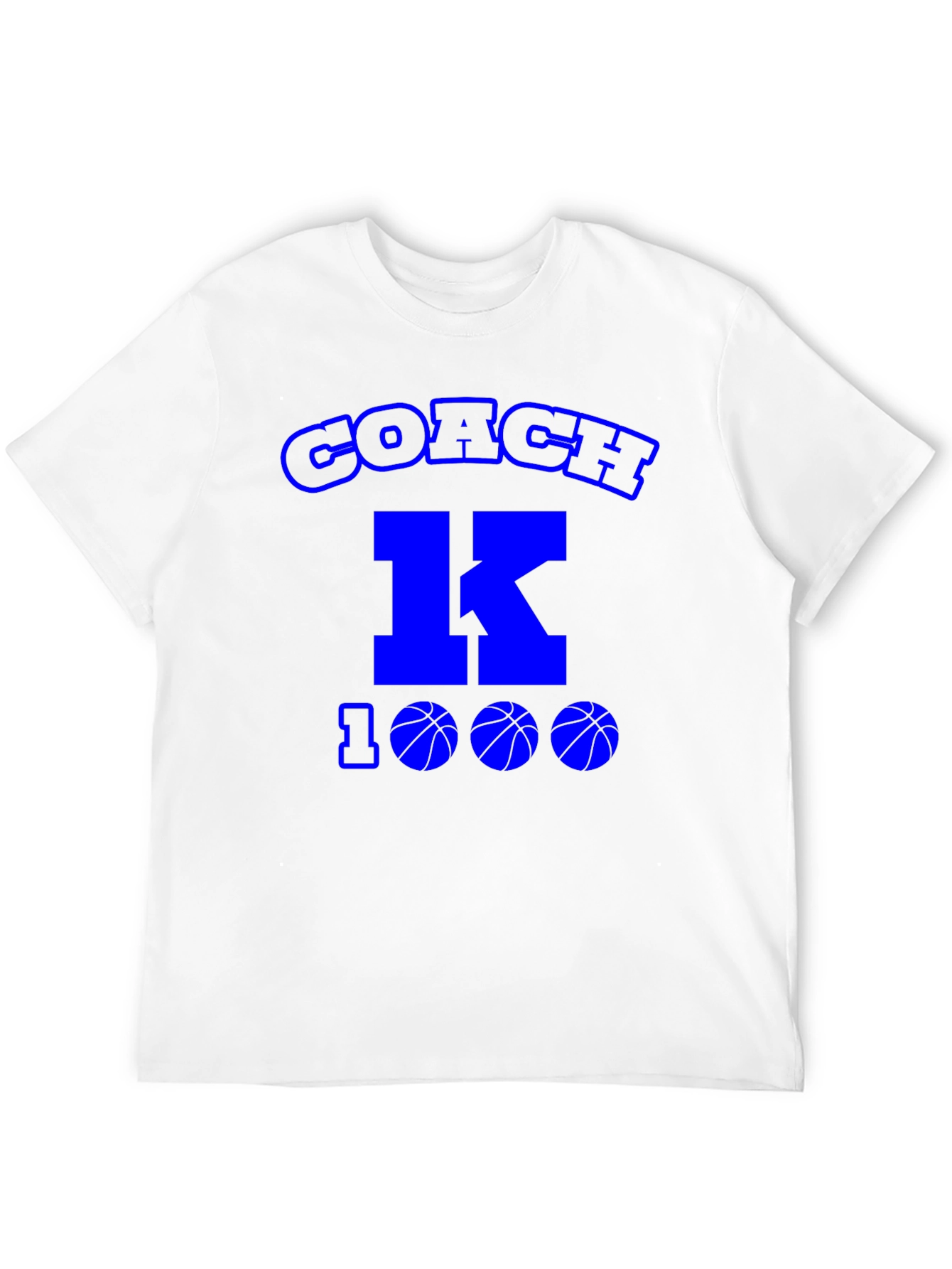 Coach K 1000 Wins Basketball T-Shirt