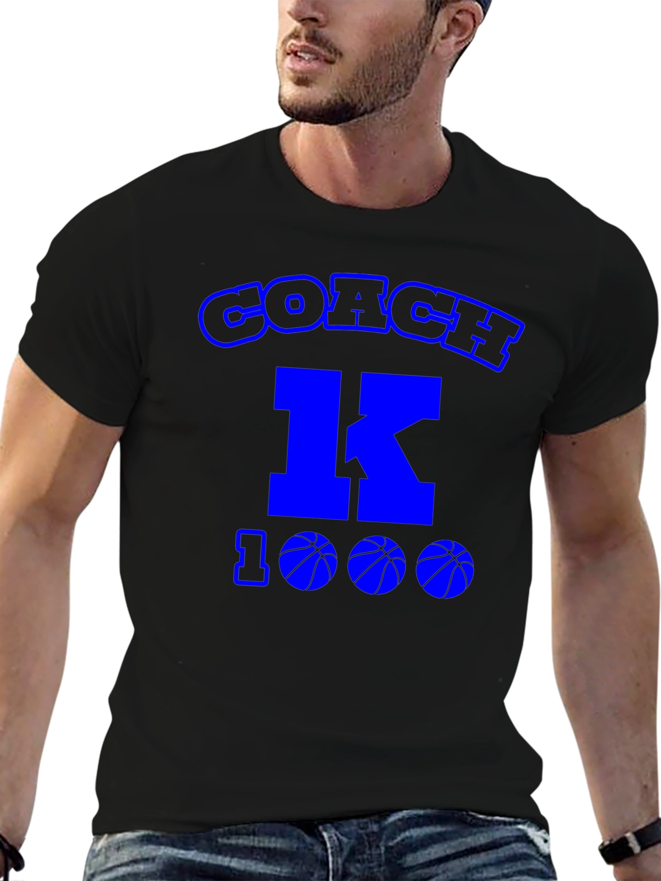 Coach K 1000 Wins Basketball T-Shirt