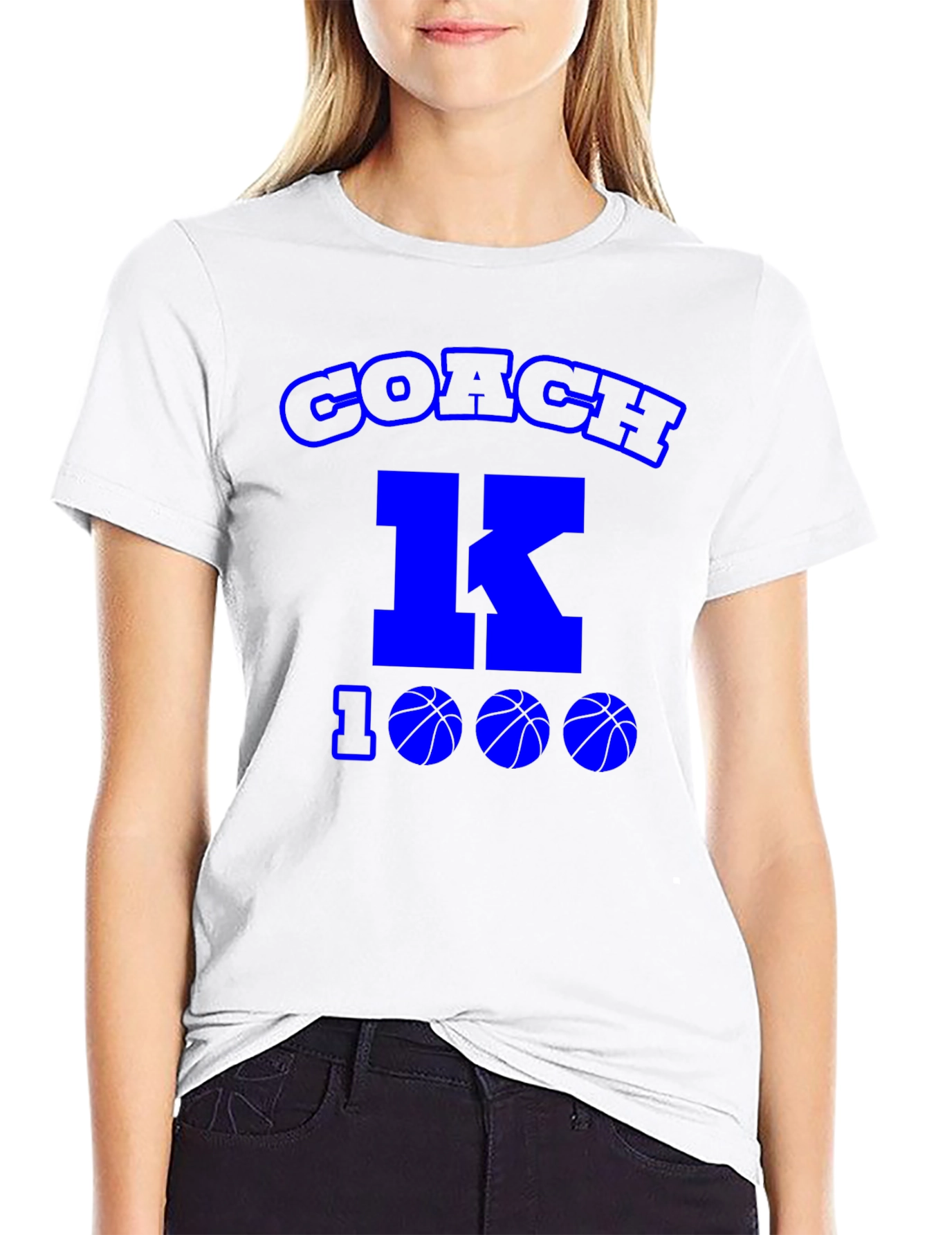 Coach K 1000 Wins Basketball T-Shirt