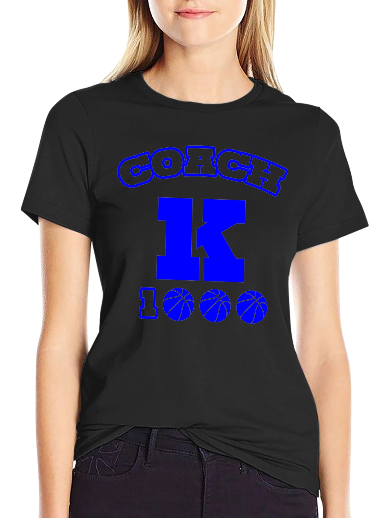 Coach K 1000 Wins Basketball T-Shirt