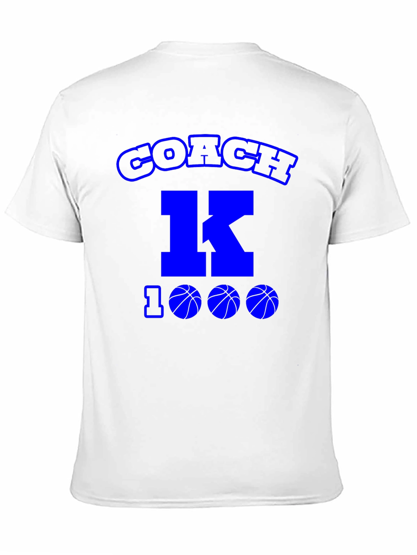 Coach K 1000 Wins Basketball T-Shirt