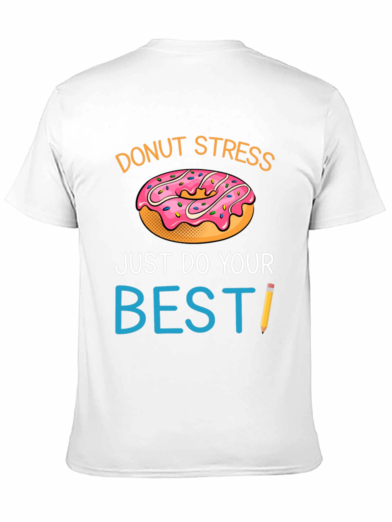 Donut Stress T-Shirt - Funny Graphic Tee