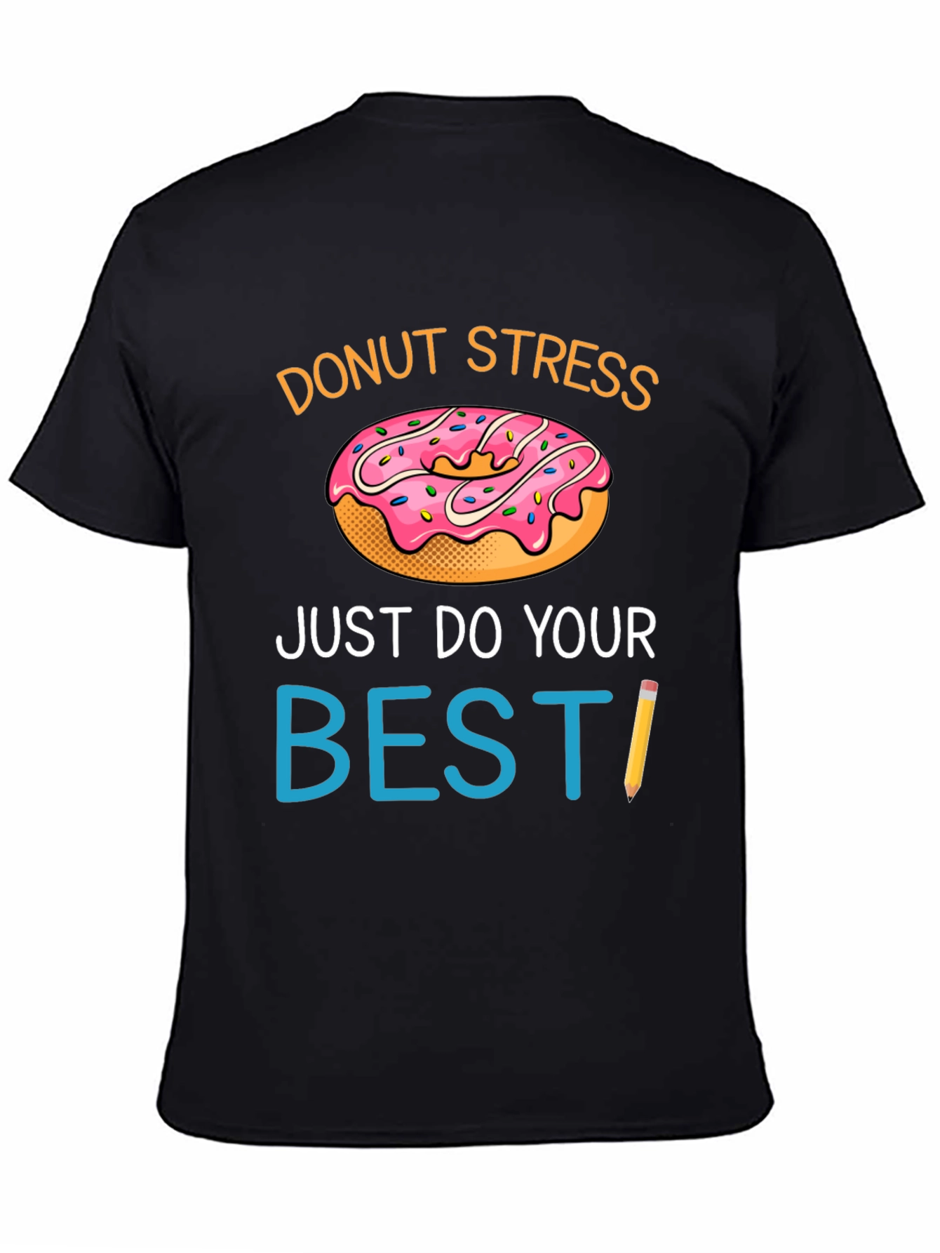 Donut Stress T-Shirt - Funny Graphic Tee