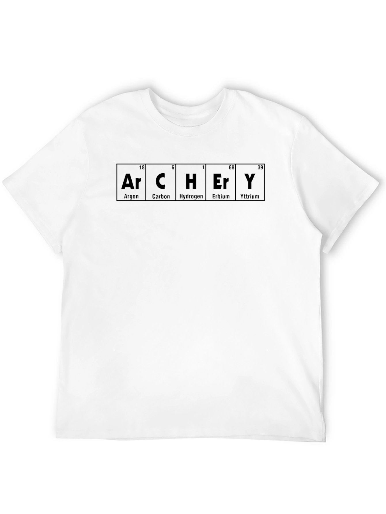 Archery Periodic Table Elements T-Shirt