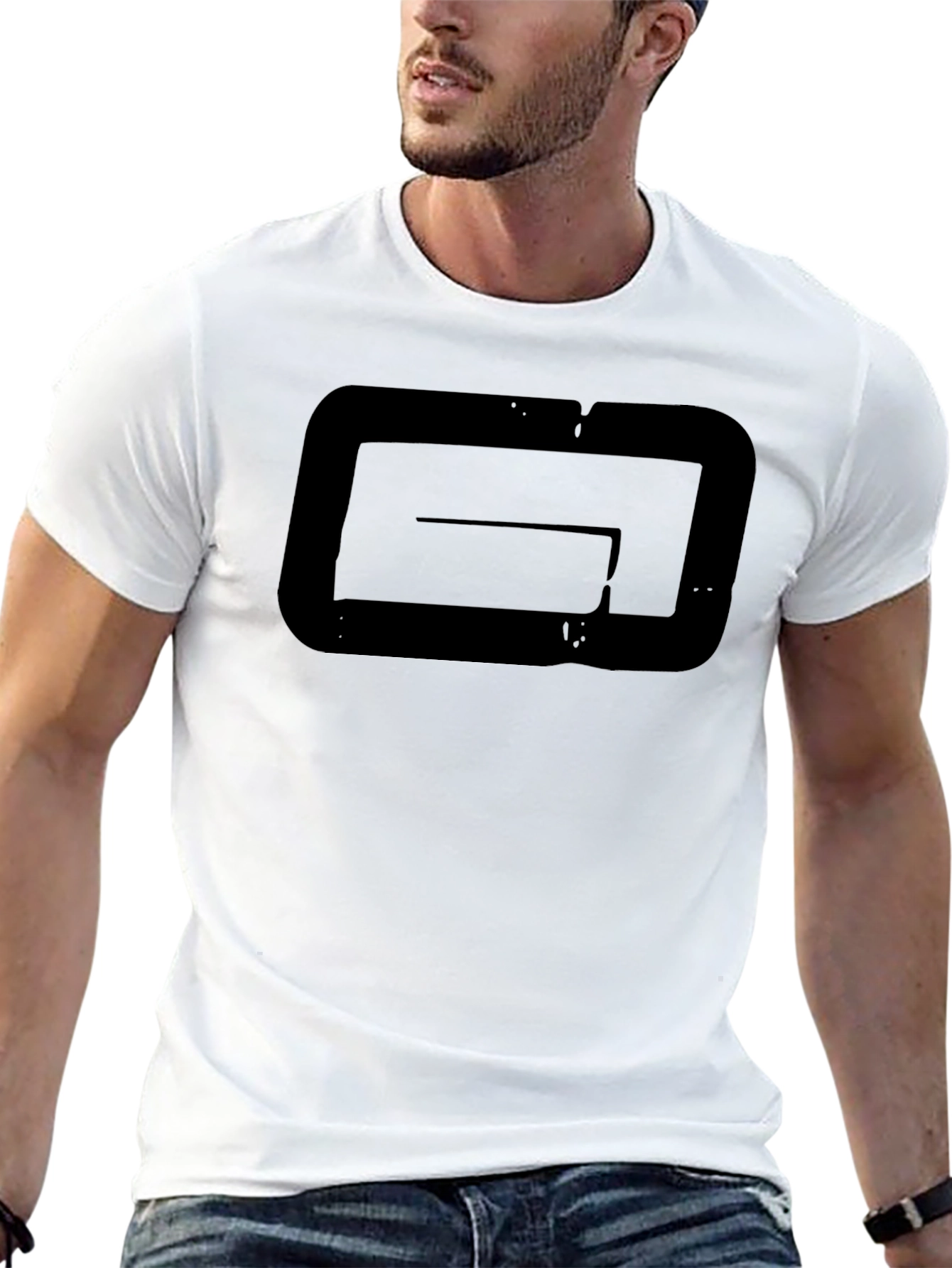 Bold Black G Logo T-Shirt - Stylish Mens Apparel