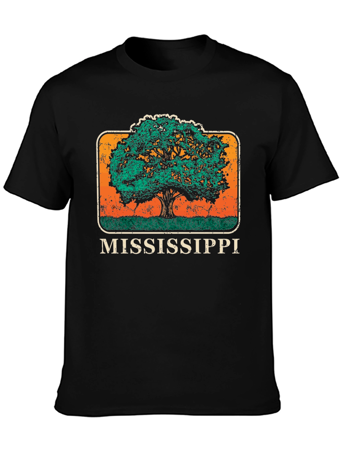 Mississippi Tree Graphic T-Shirt