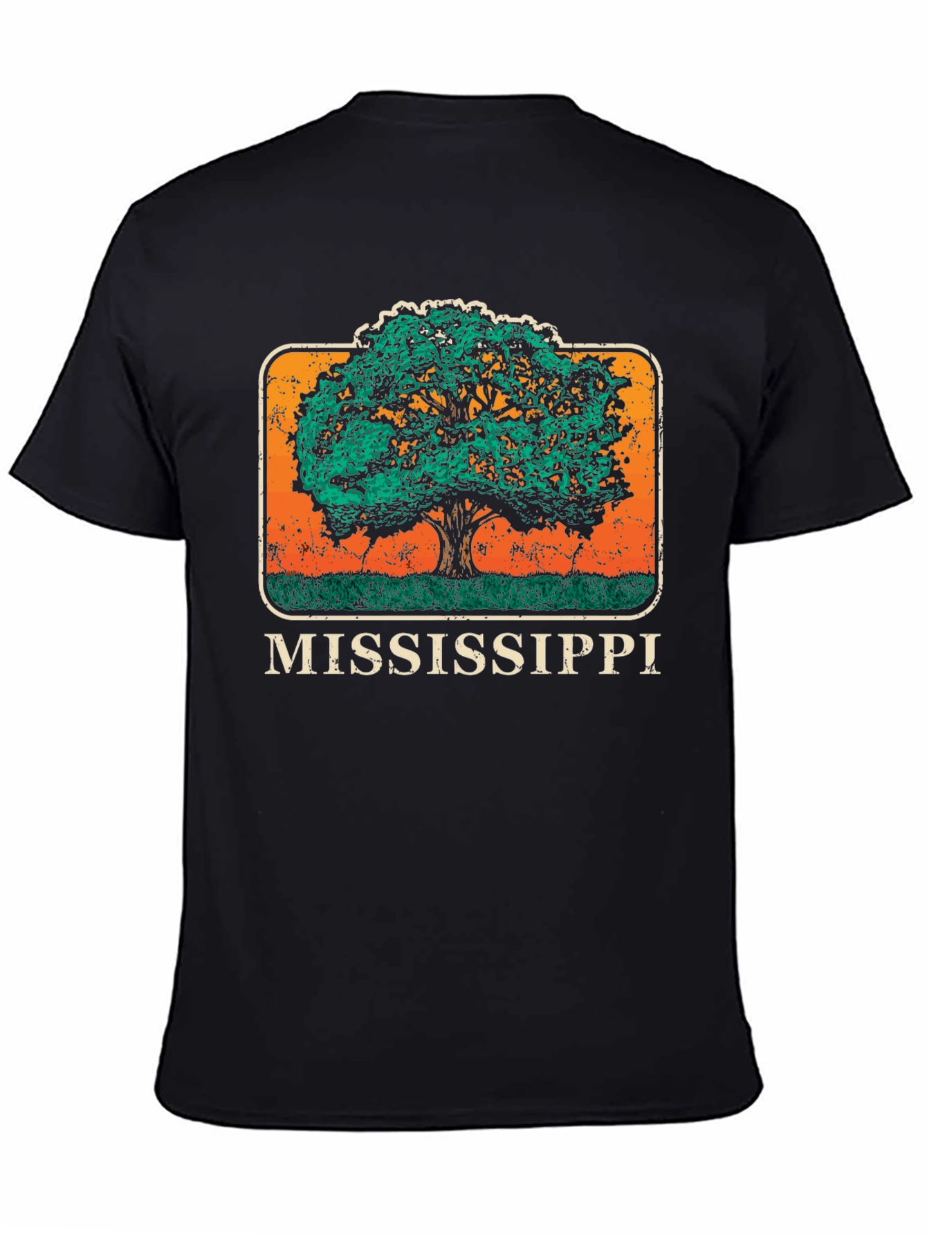 Mississippi Tree Graphic T-Shirt