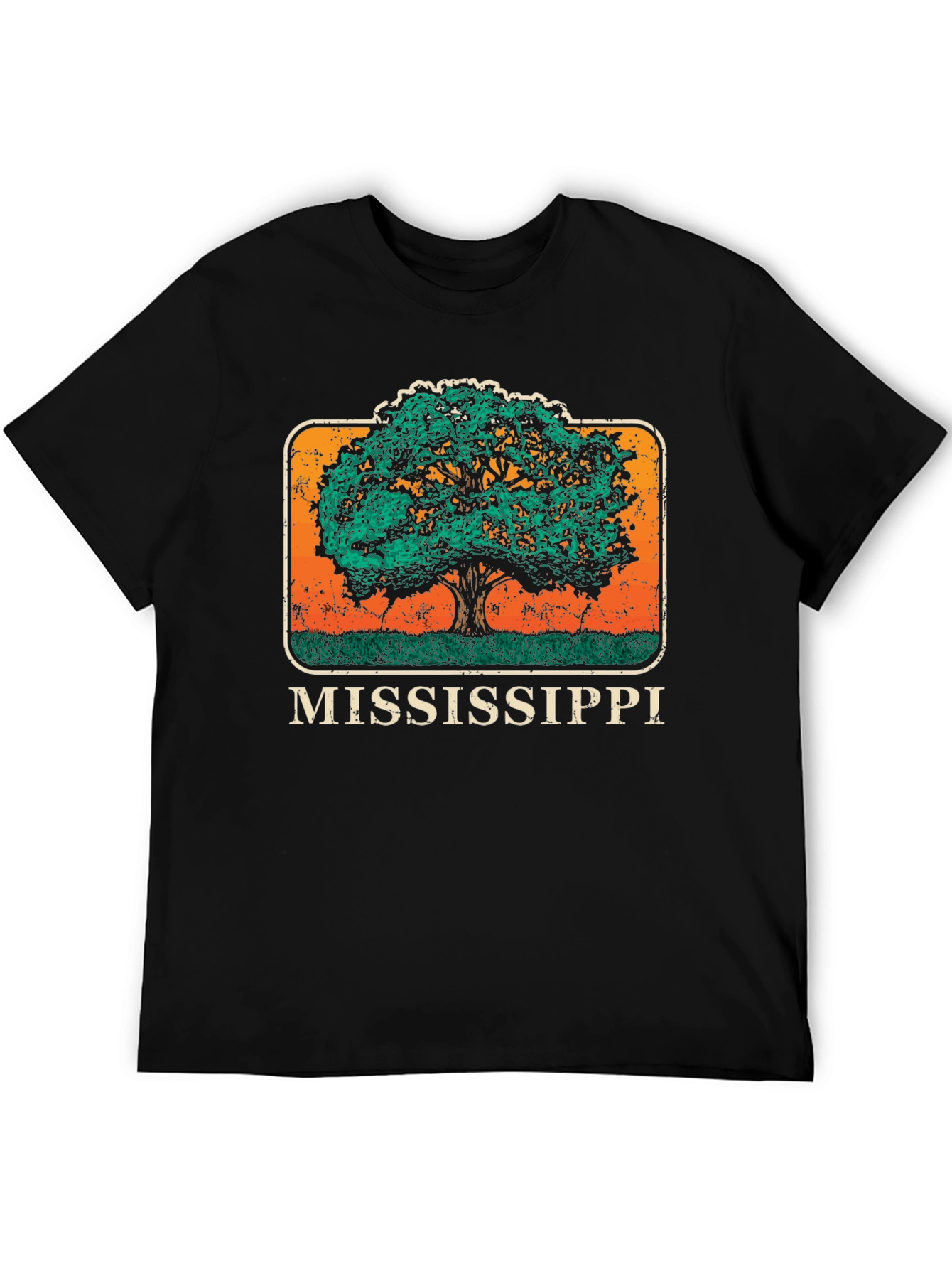 Mississippi Tree Graphic T-Shirt