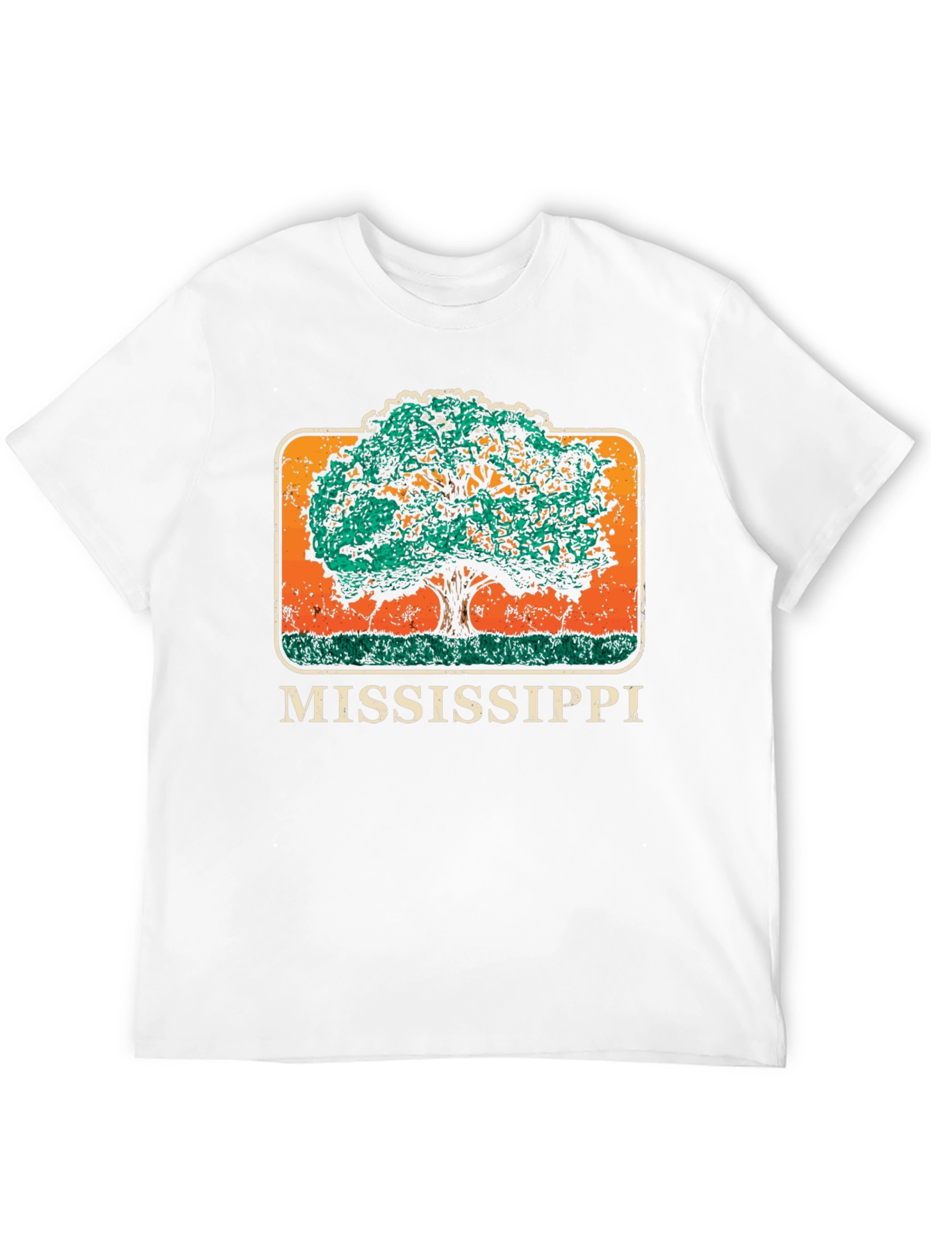 Mississippi Tree Graphic T-Shirt