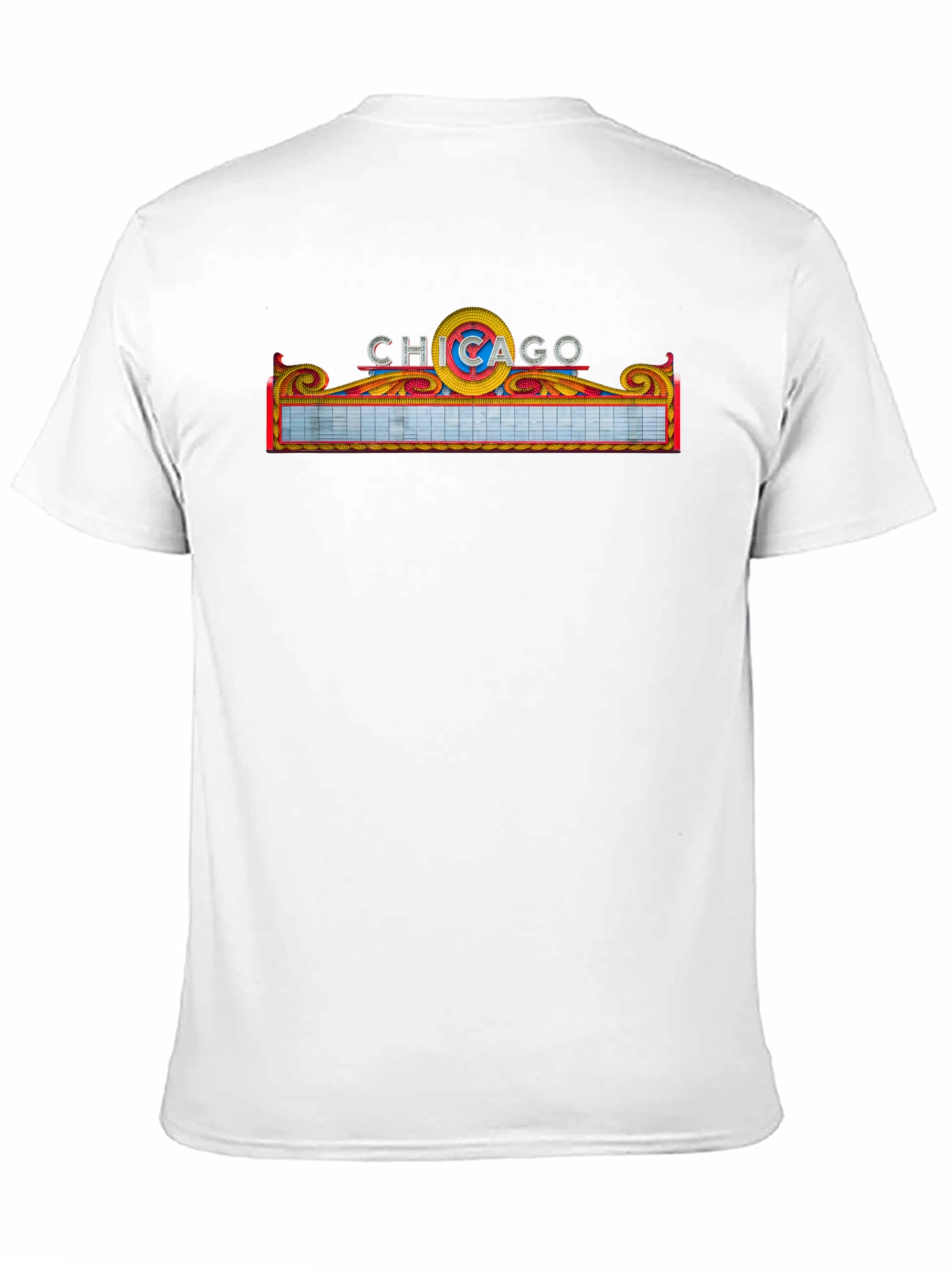 Chicago Theatre T-Shirt - Classic Marquee Design