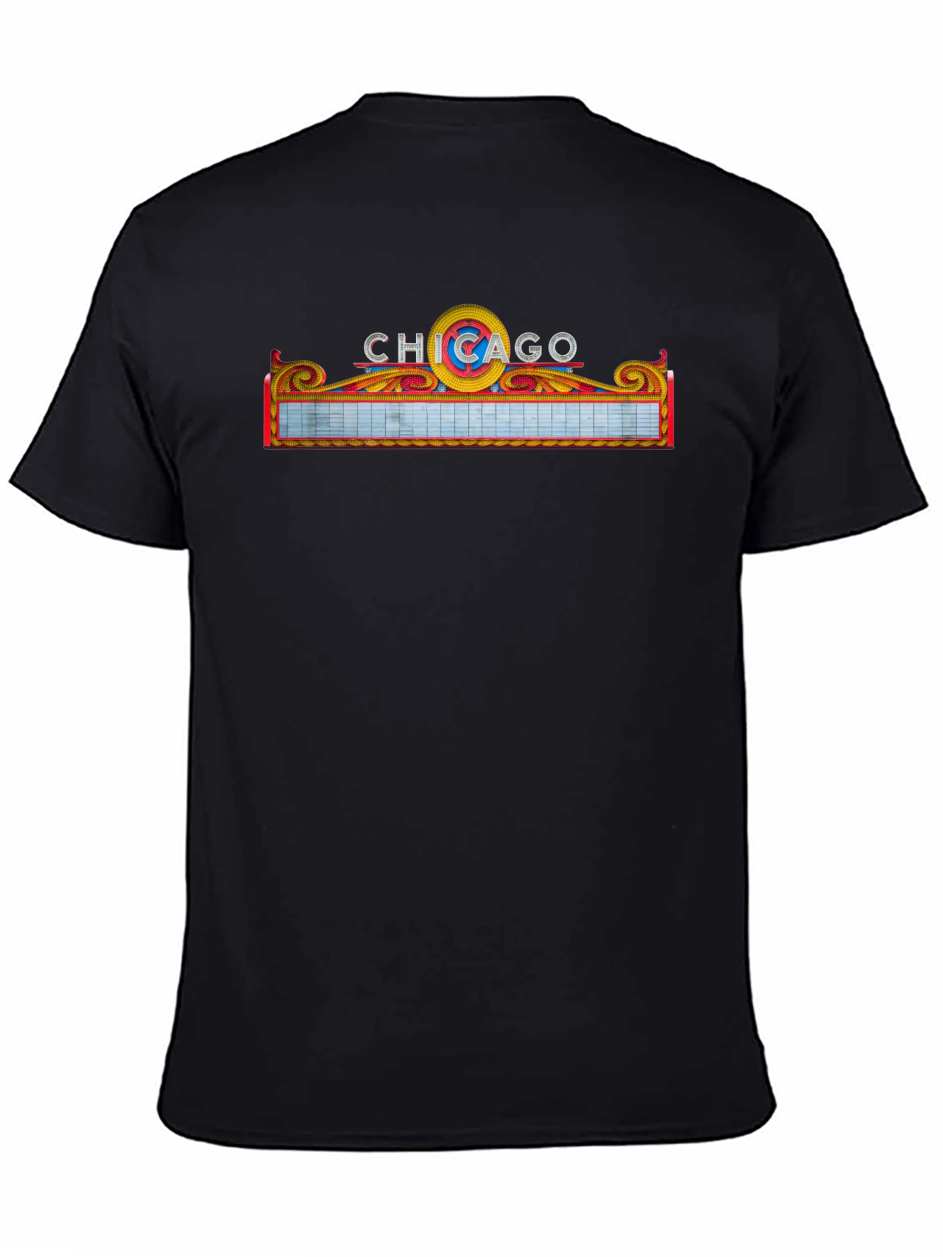 Chicago Theatre T-Shirt - Classic Marquee Design