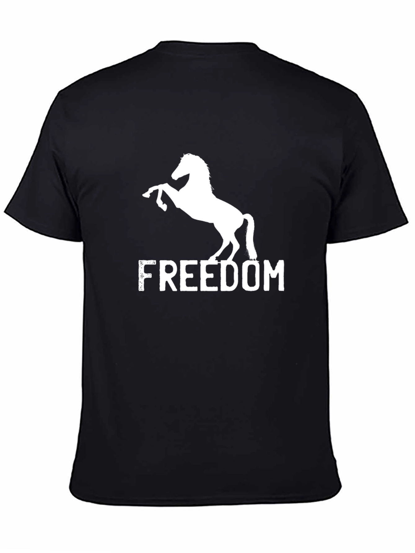 Freedom Horse Graphic Tee - Stylish Mens T-Shirt
