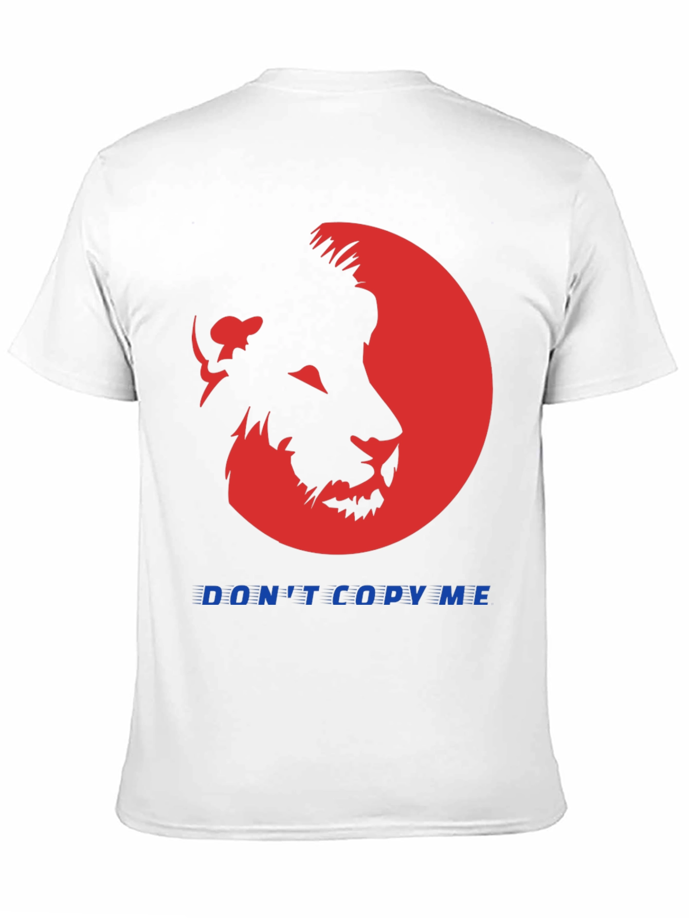 Bold Lion Graphic T-Shirt - Dont Copy Me!