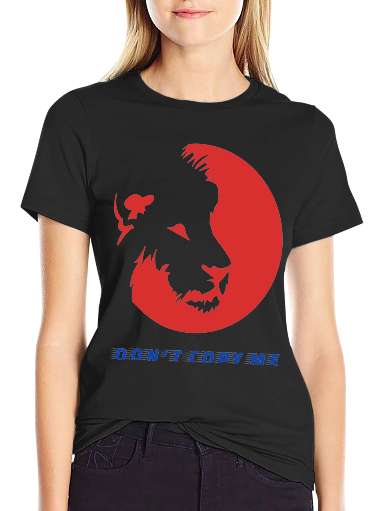 Bold Lion Graphic T-Shirt - Dont Copy Me!