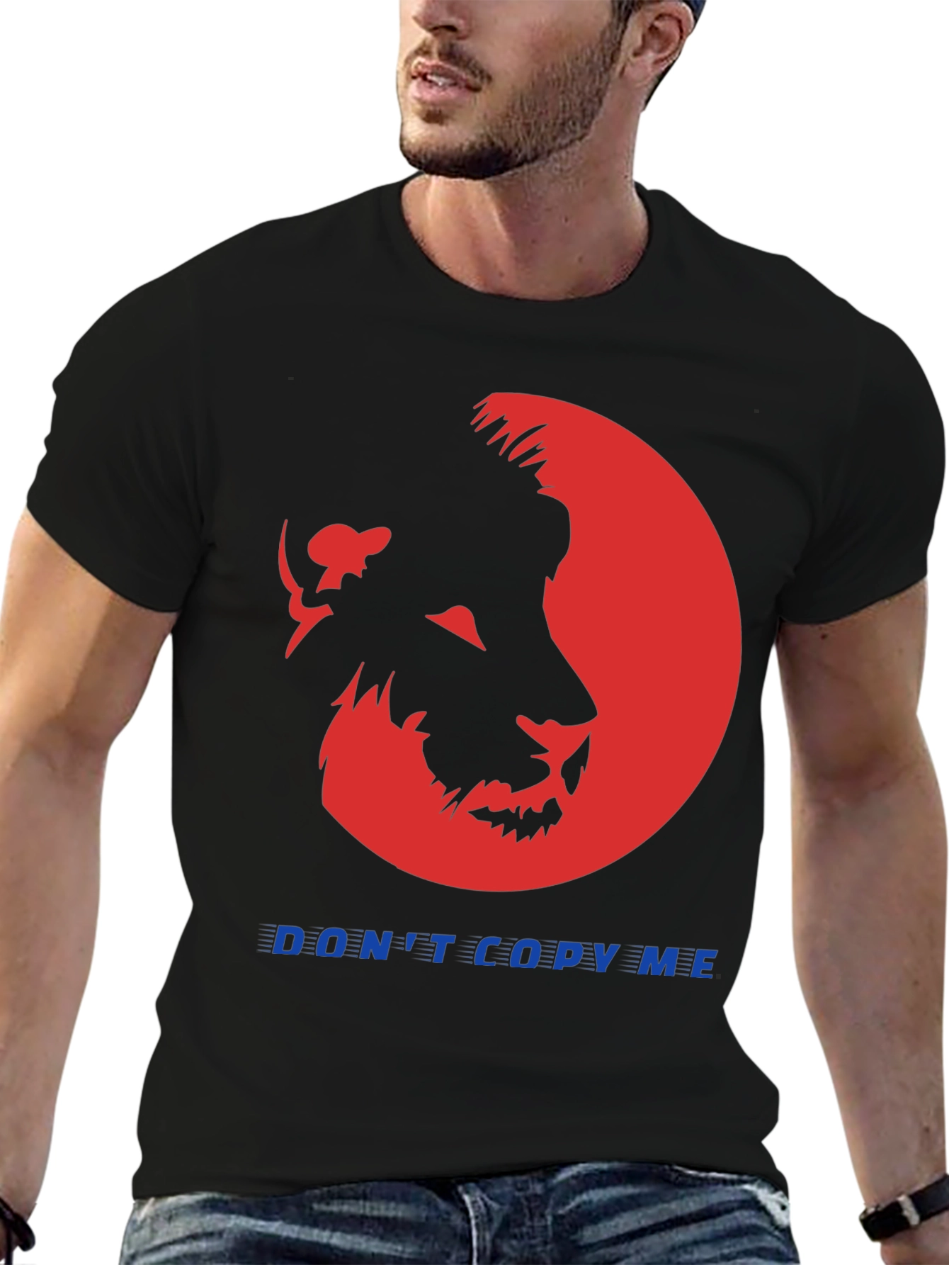 Bold Lion Graphic T-Shirt - Dont Copy Me!