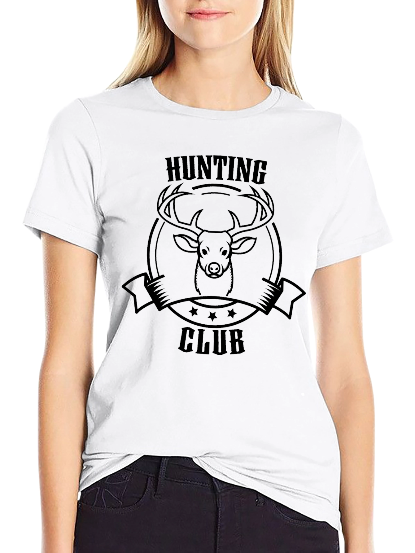 Hunting Club T-Shirt - Deer Graphic Tee
