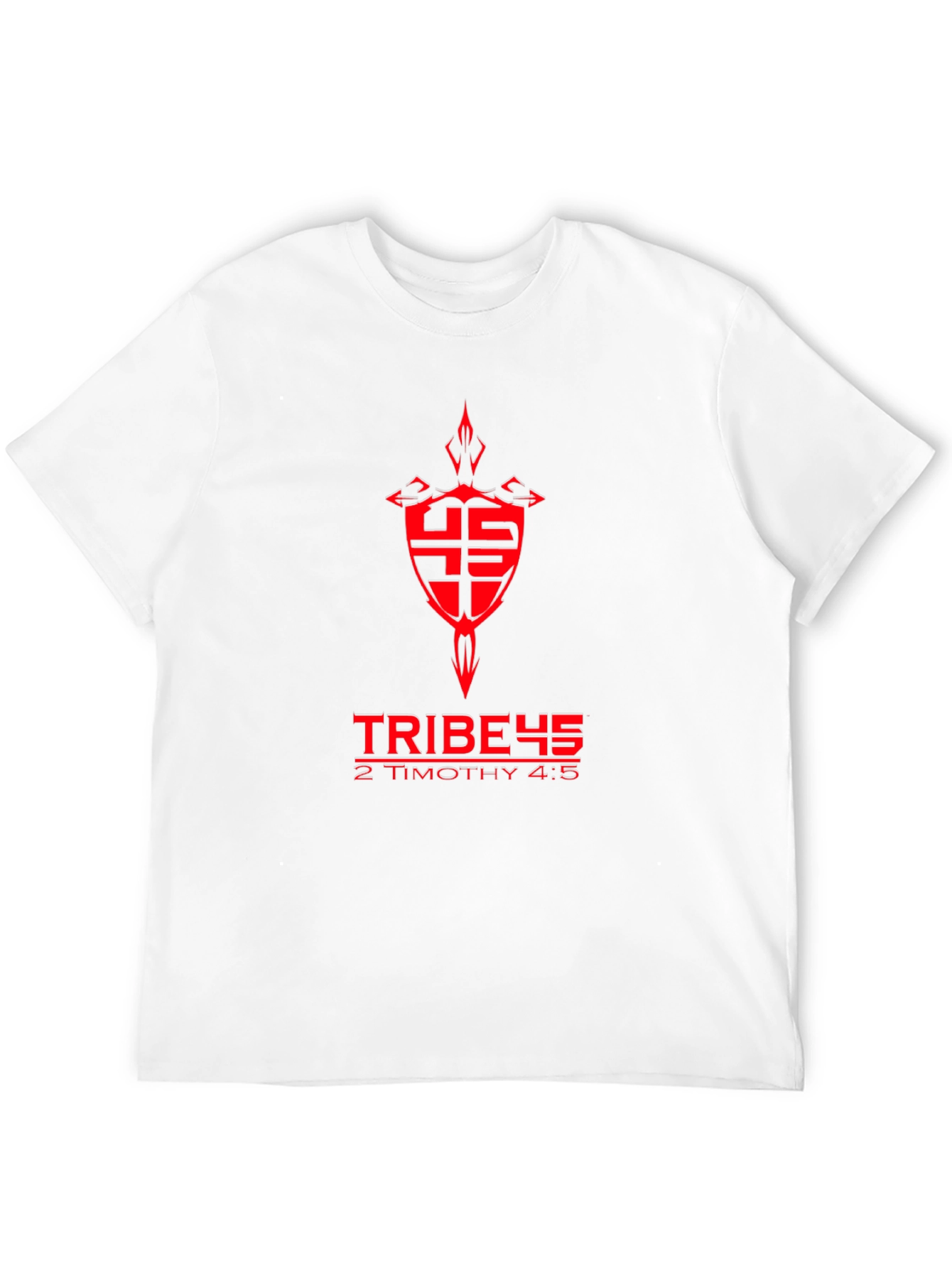Tribe 45 T-Shirt - 2 Timothy 4:5 Graphic Tee
