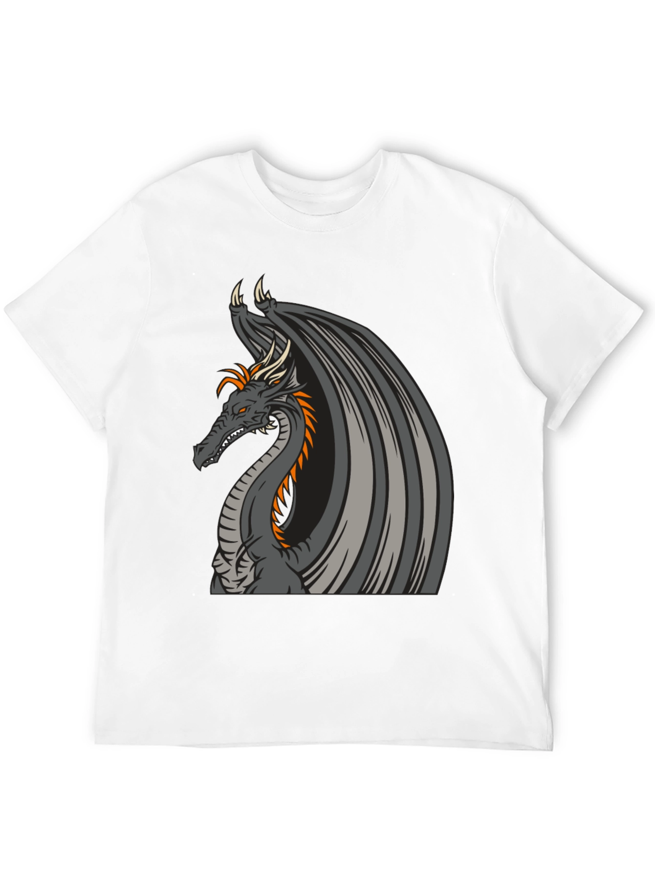 Dragon Graphic Tee - Black