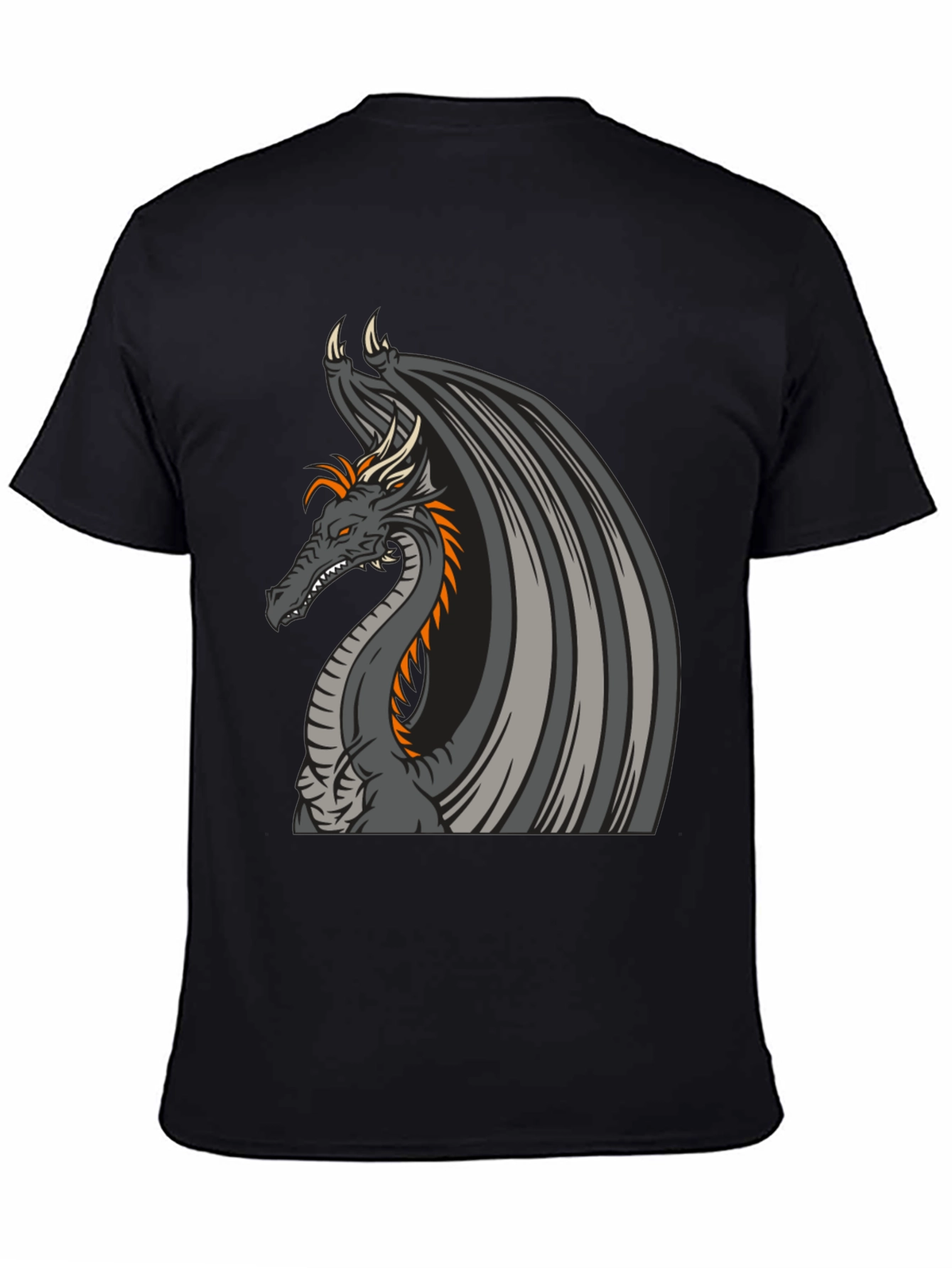 Dragon Graphic Tee - Black