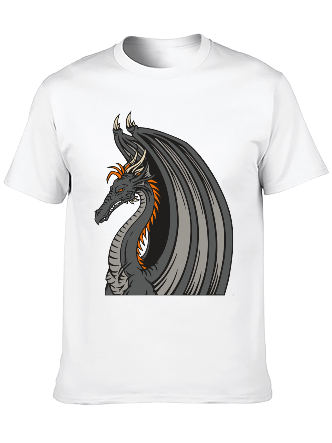 Dragon Graphic Tee - Black