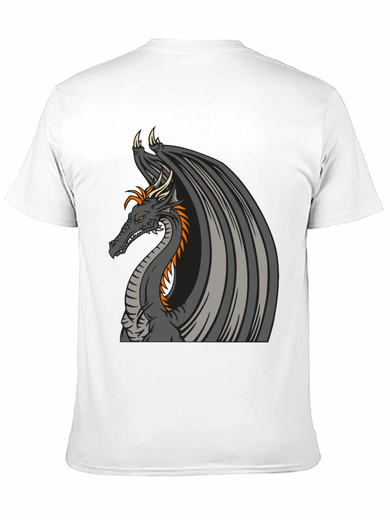 Dragon Graphic Tee - Black