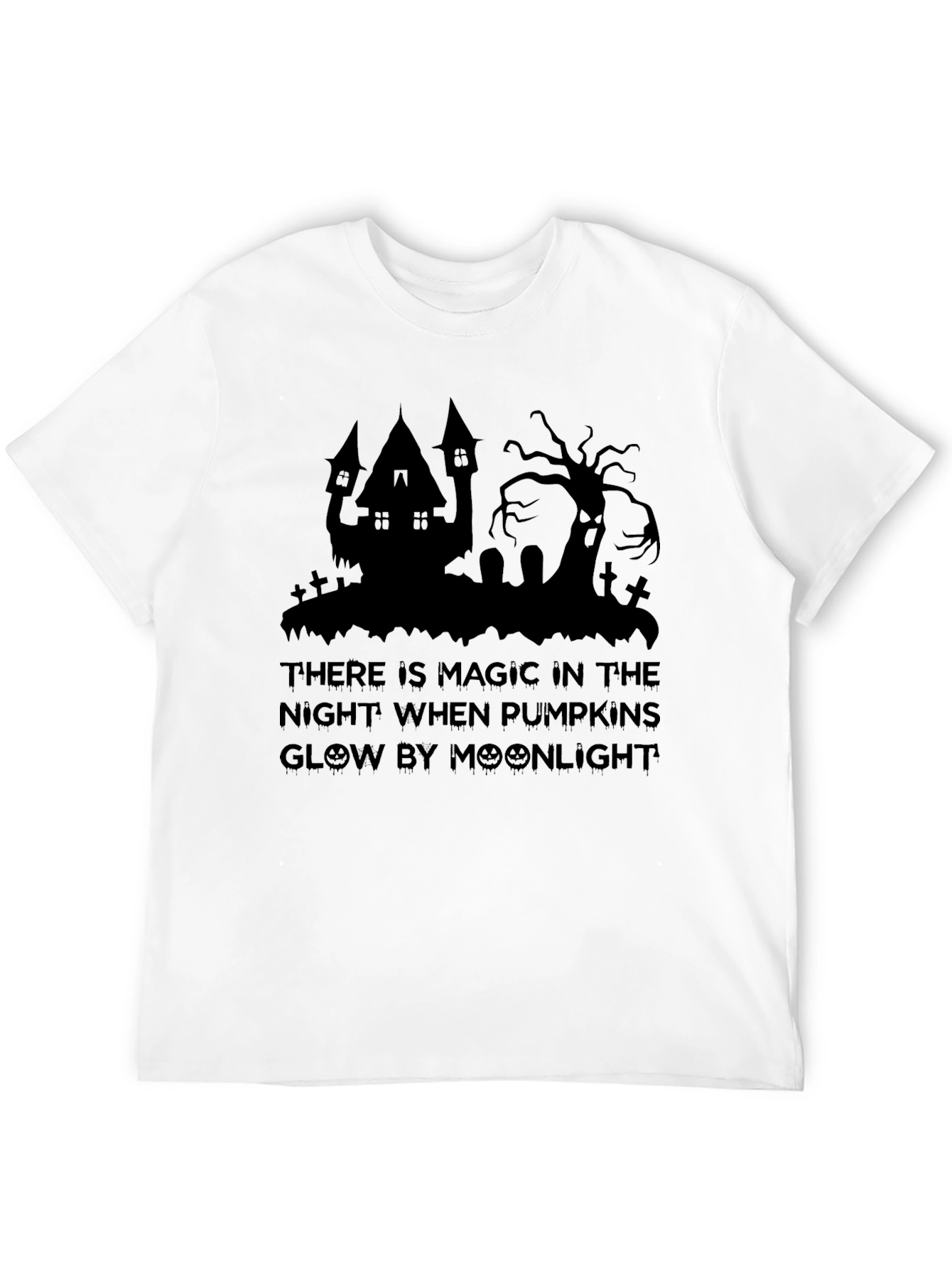 Halloween Moonlight Magic Graphic T-Shirt