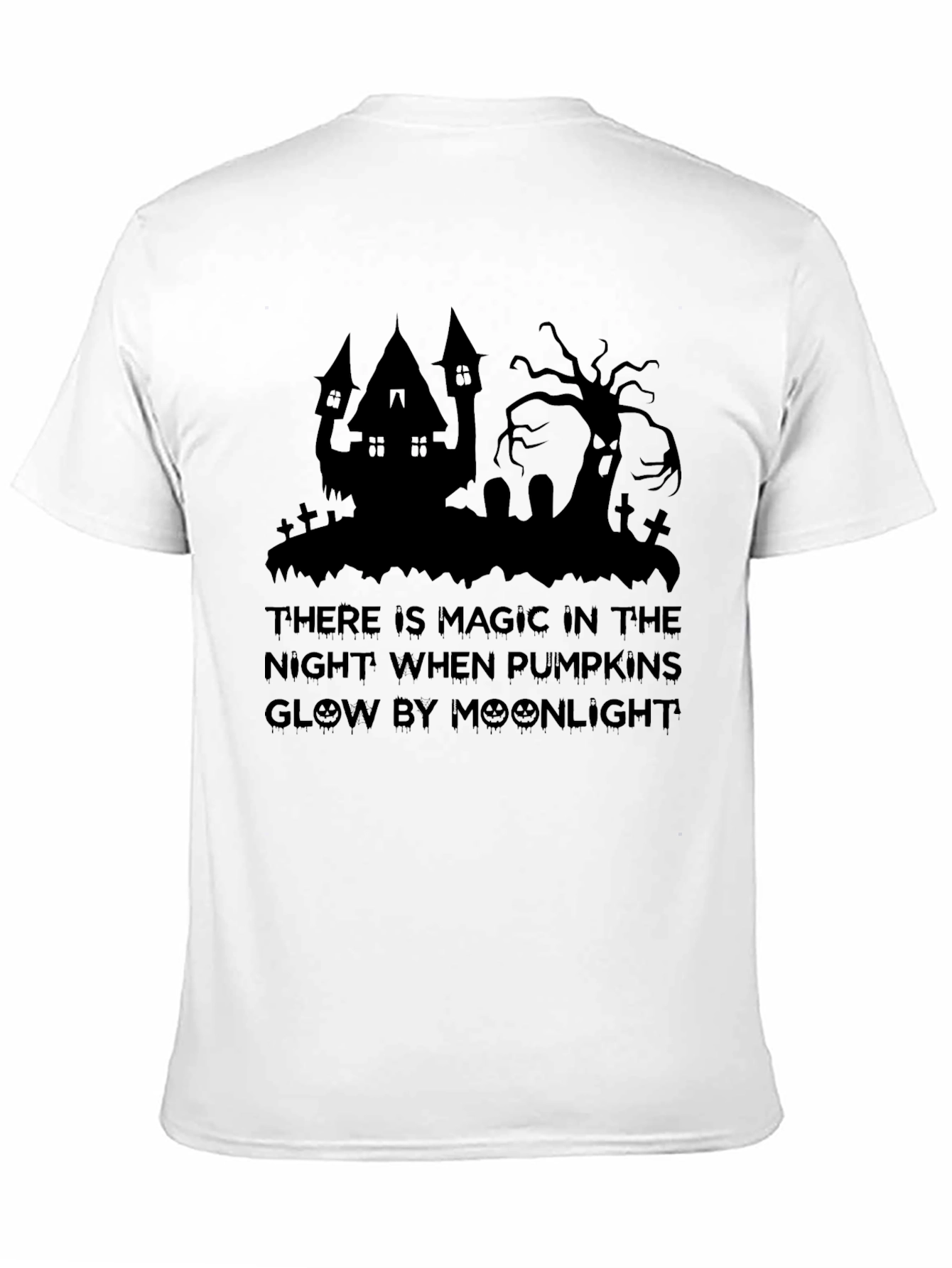 Halloween Moonlight Magic Graphic T-Shirt
