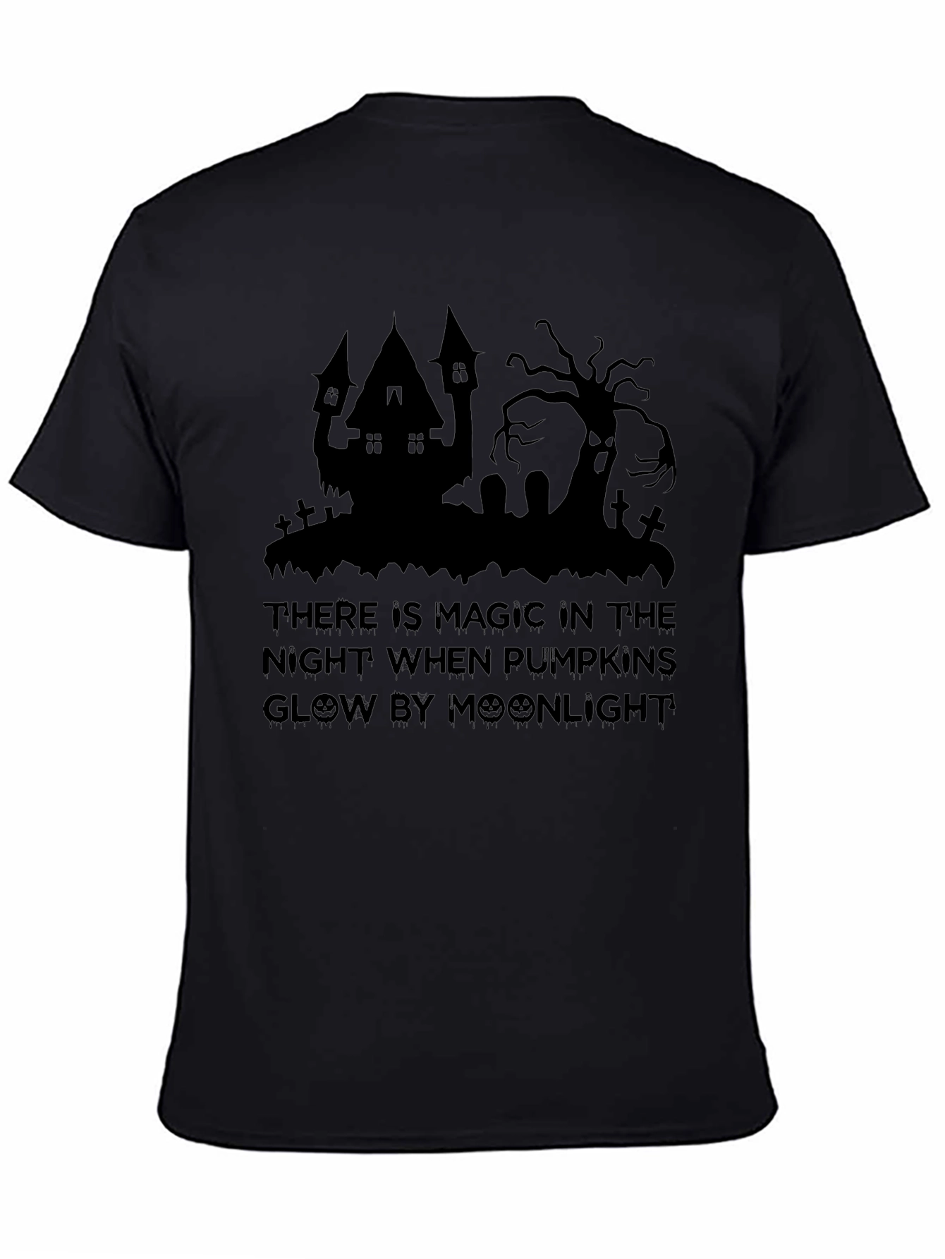 Halloween Moonlight Magic Graphic T-Shirt