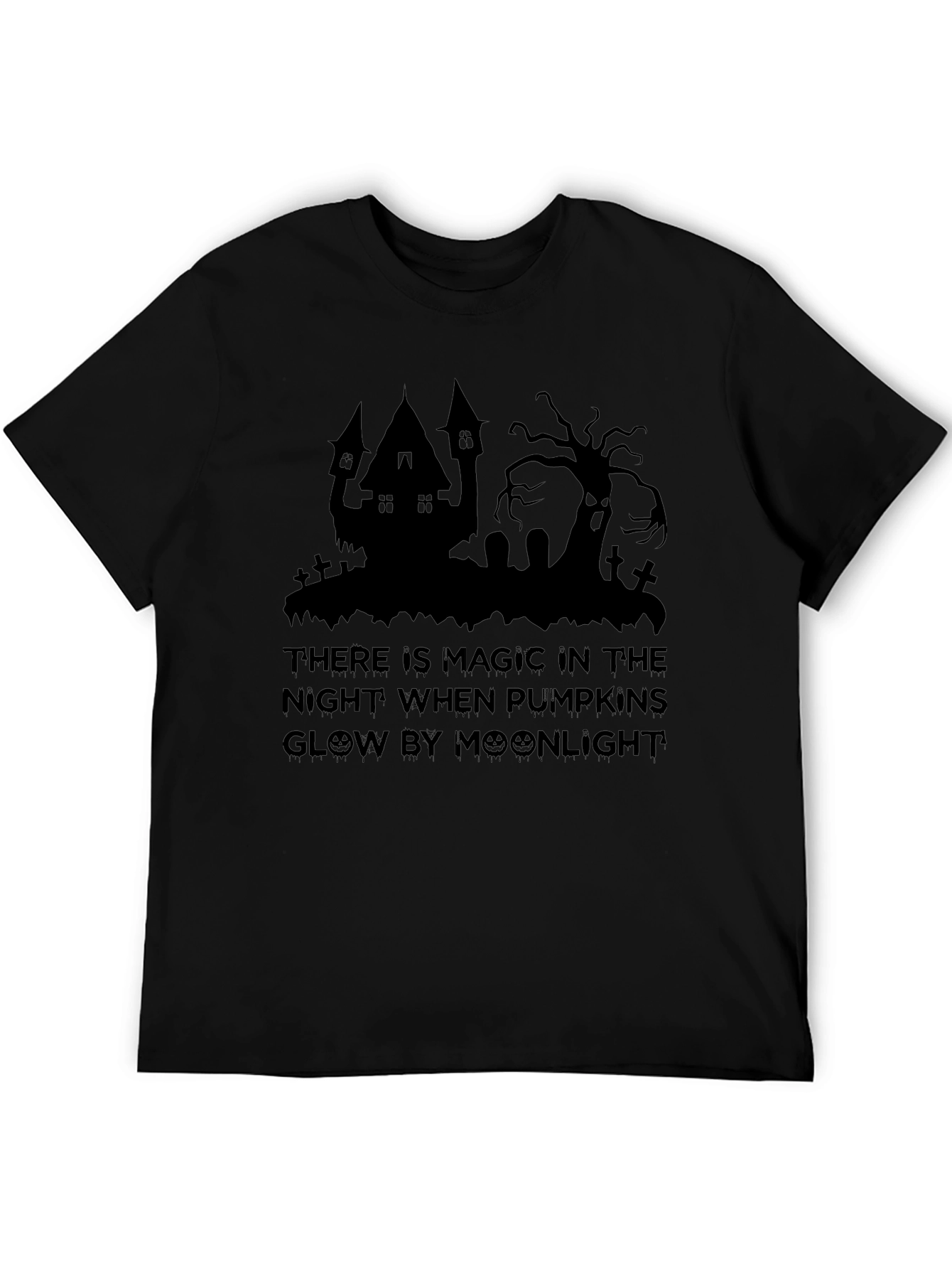 Halloween Moonlight Magic Graphic T-Shirt