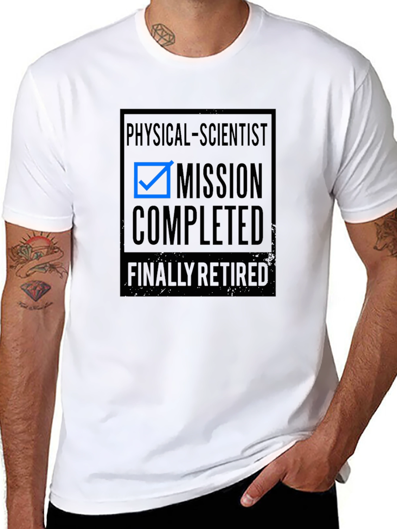 Physical Scientist Mission Completed Retirement T-Shirt