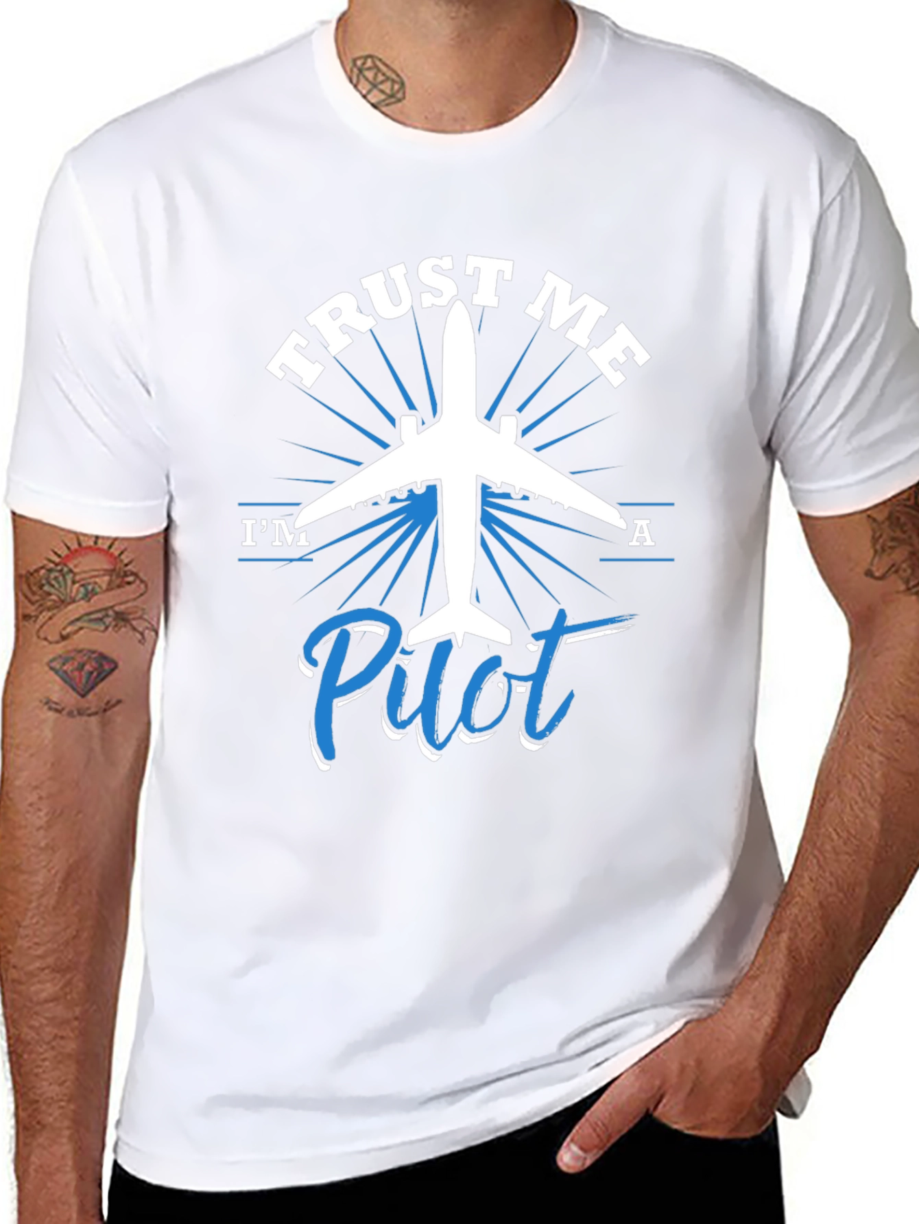 Trust Me Im a Pilot - Graphic T-Shirt