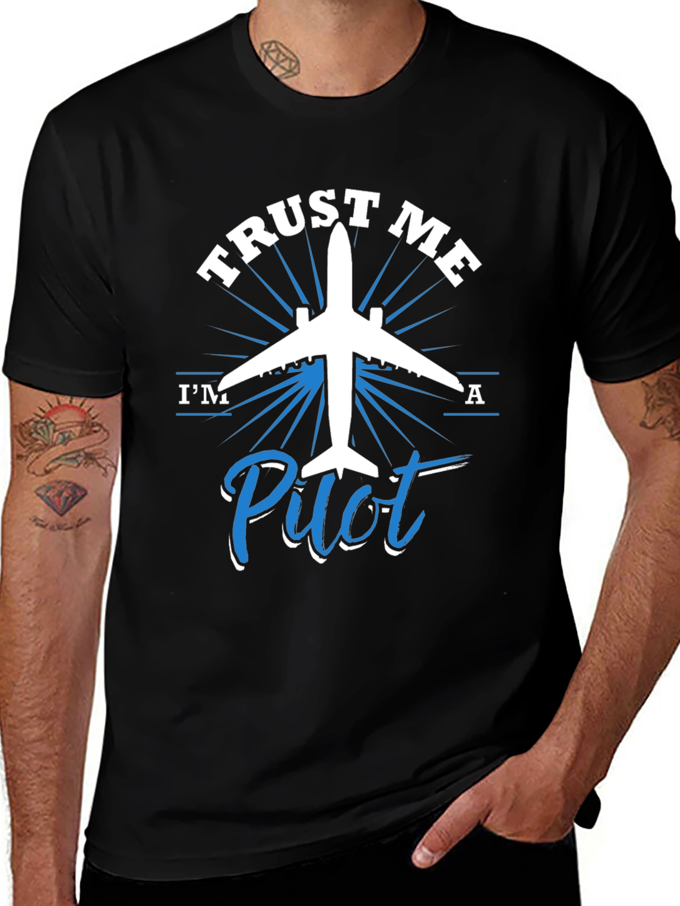 Trust Me Im a Pilot - Graphic T-Shirt