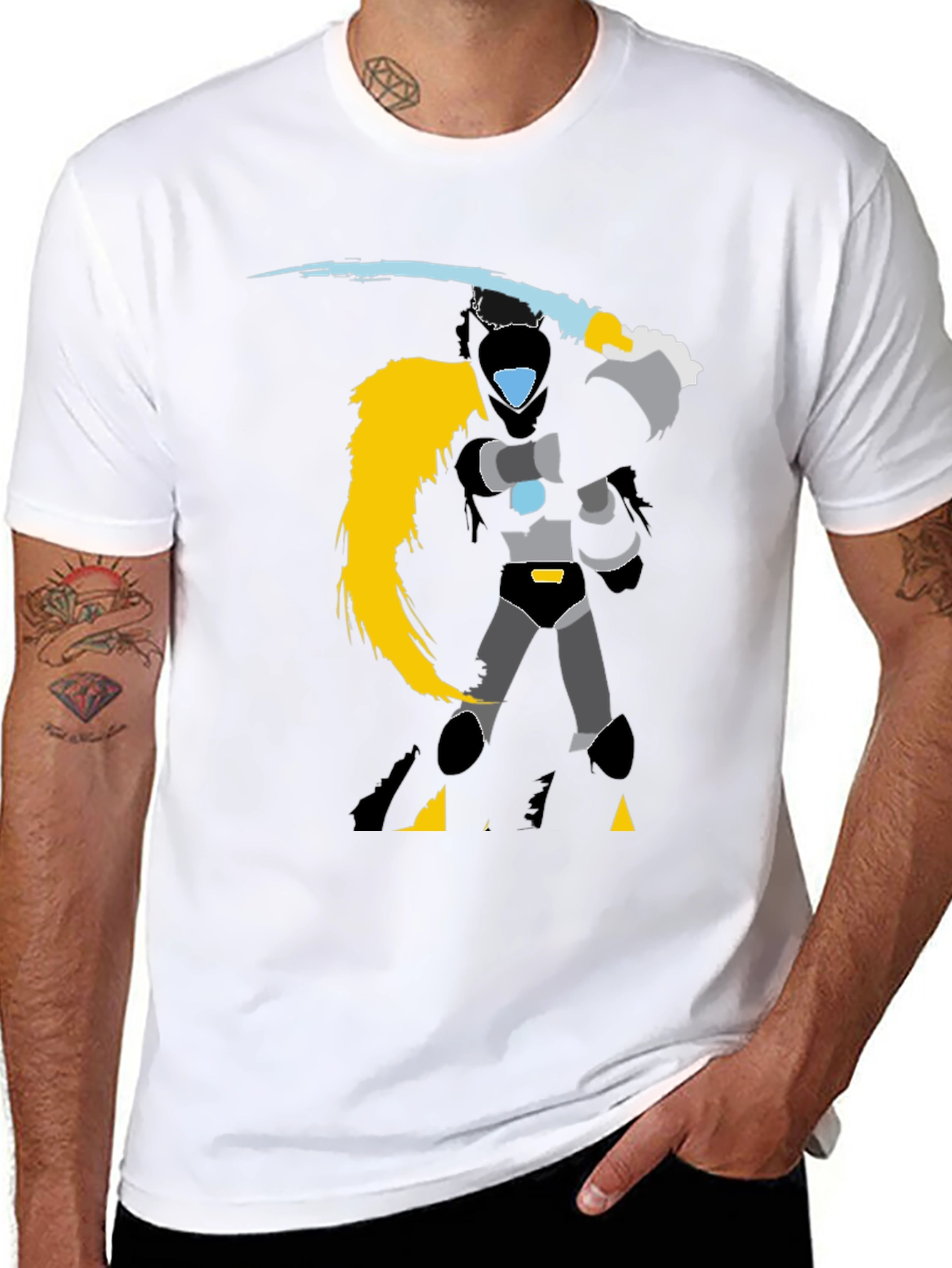 Warrior Graphic Tee - Black