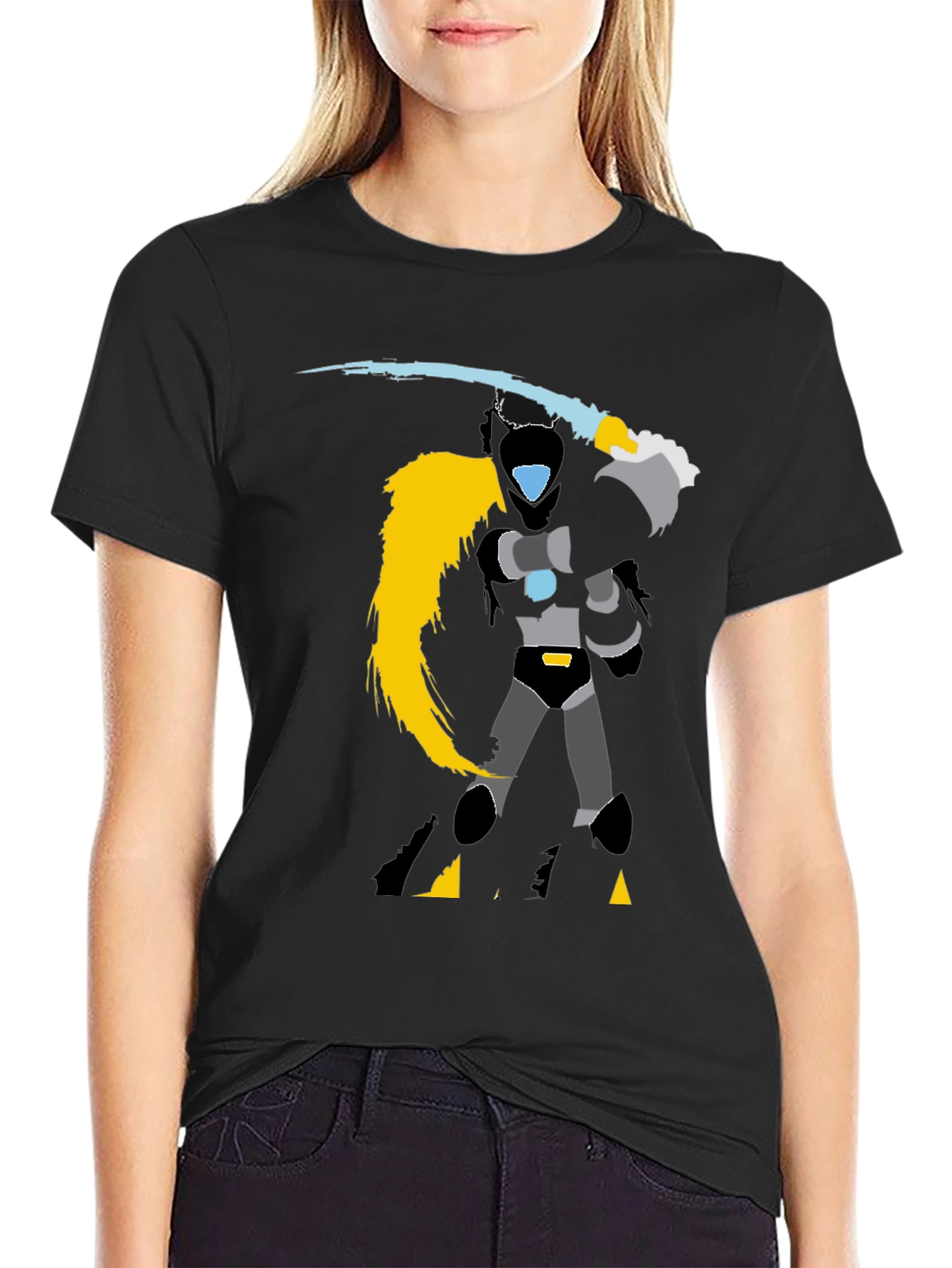 Warrior Graphic Tee - Black