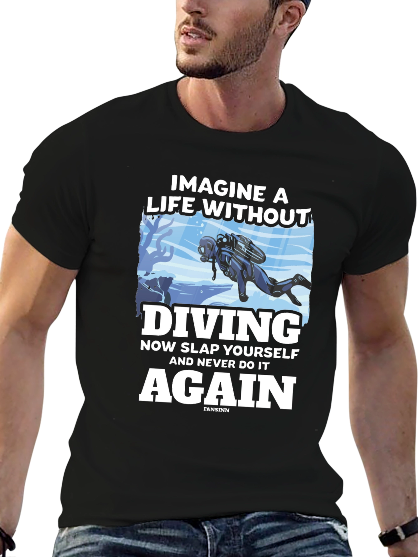 Diving T-Shirt: Imagine a Life Without Diving