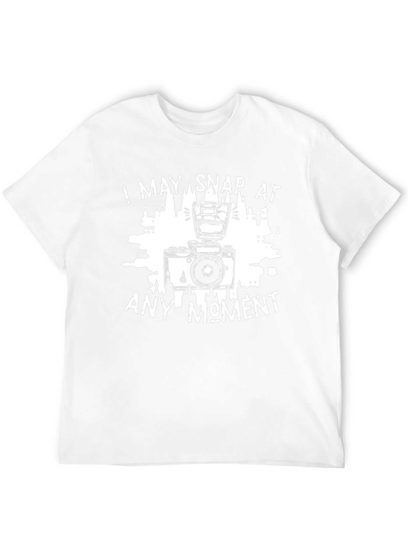 Snap At Any Moment Camera Graphic Tee