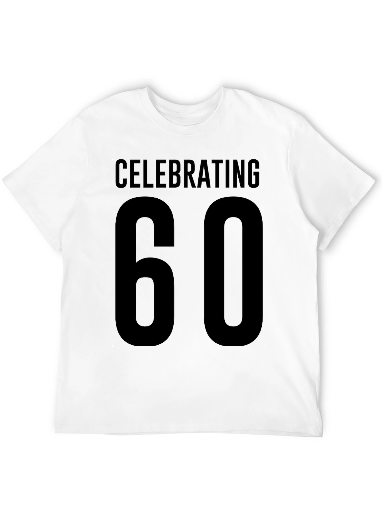 Celebrating 60 Black T-Shirt