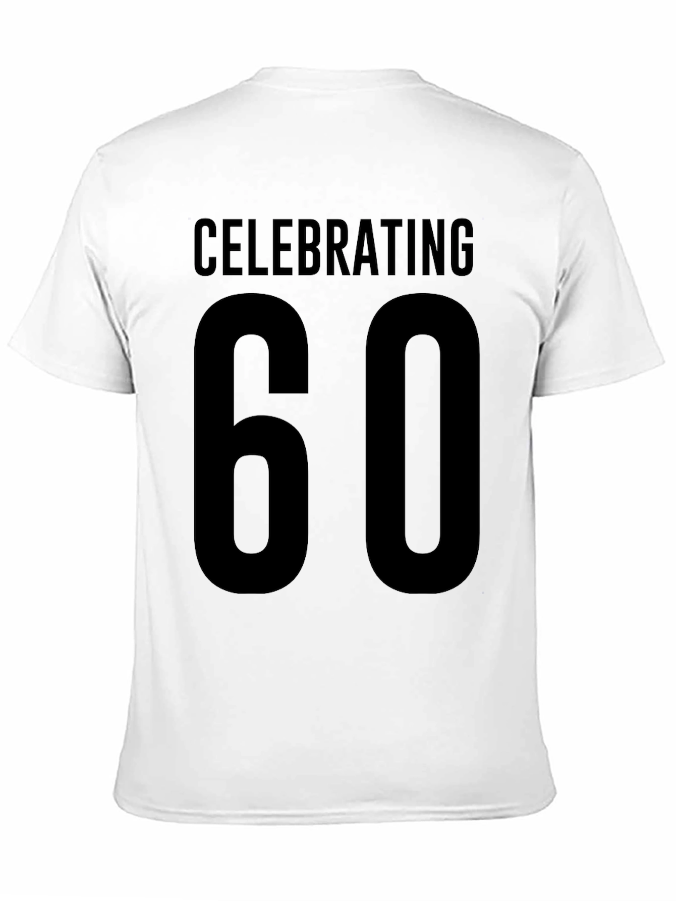 Celebrating 60 Black T-Shirt