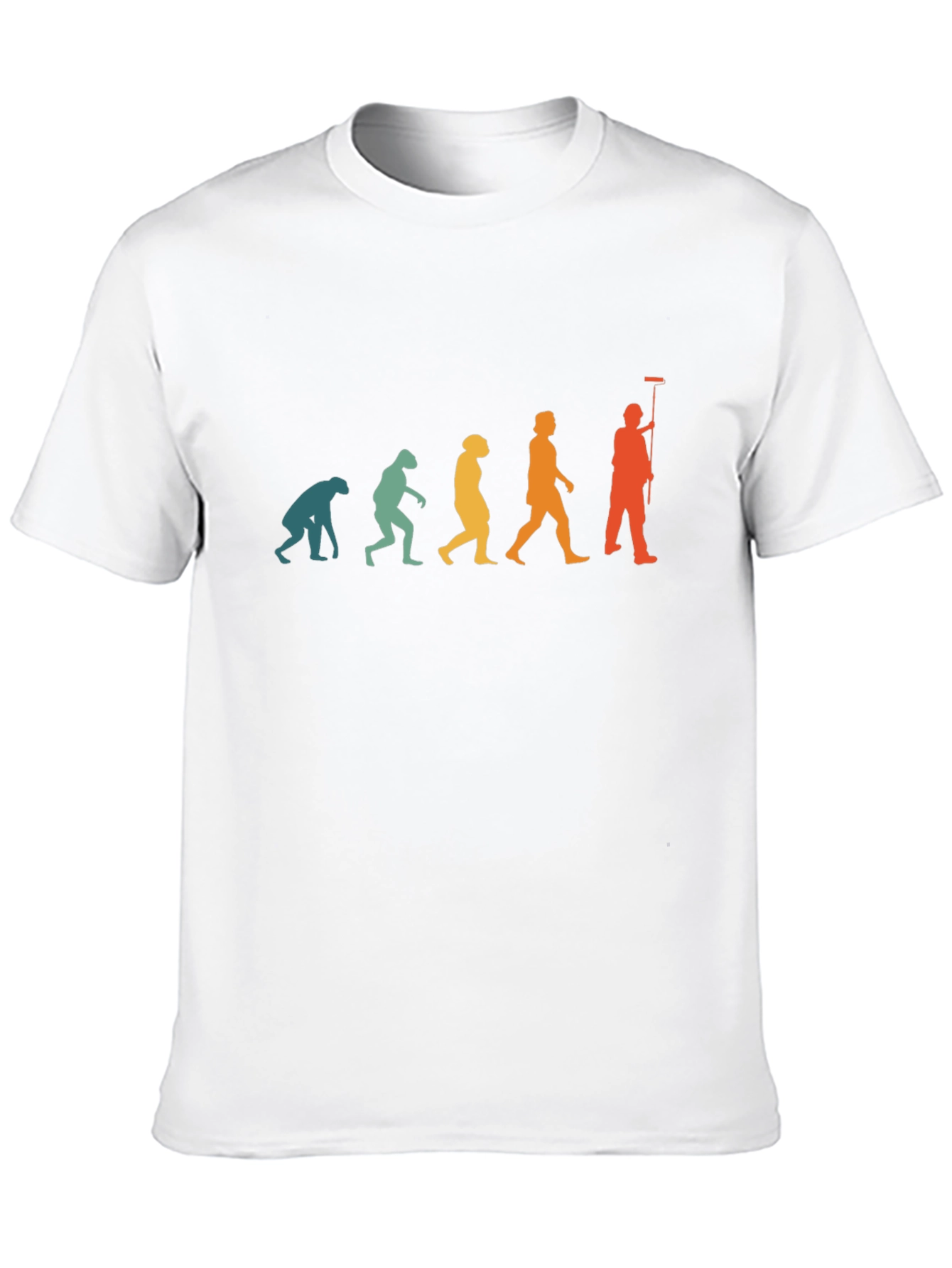 Evolution of a Painter T-Shirt - Black