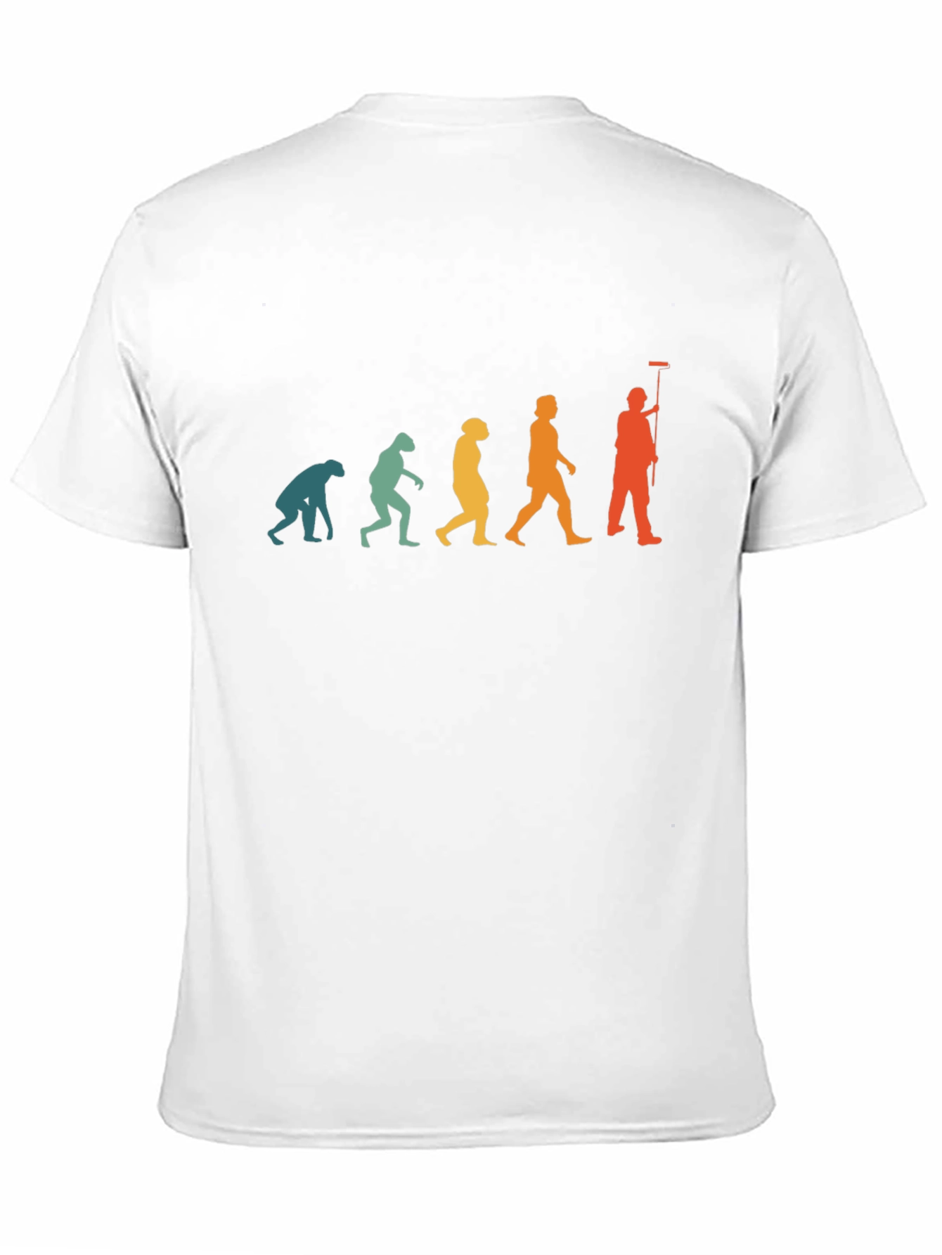 Evolution of a Painter T-Shirt - Black