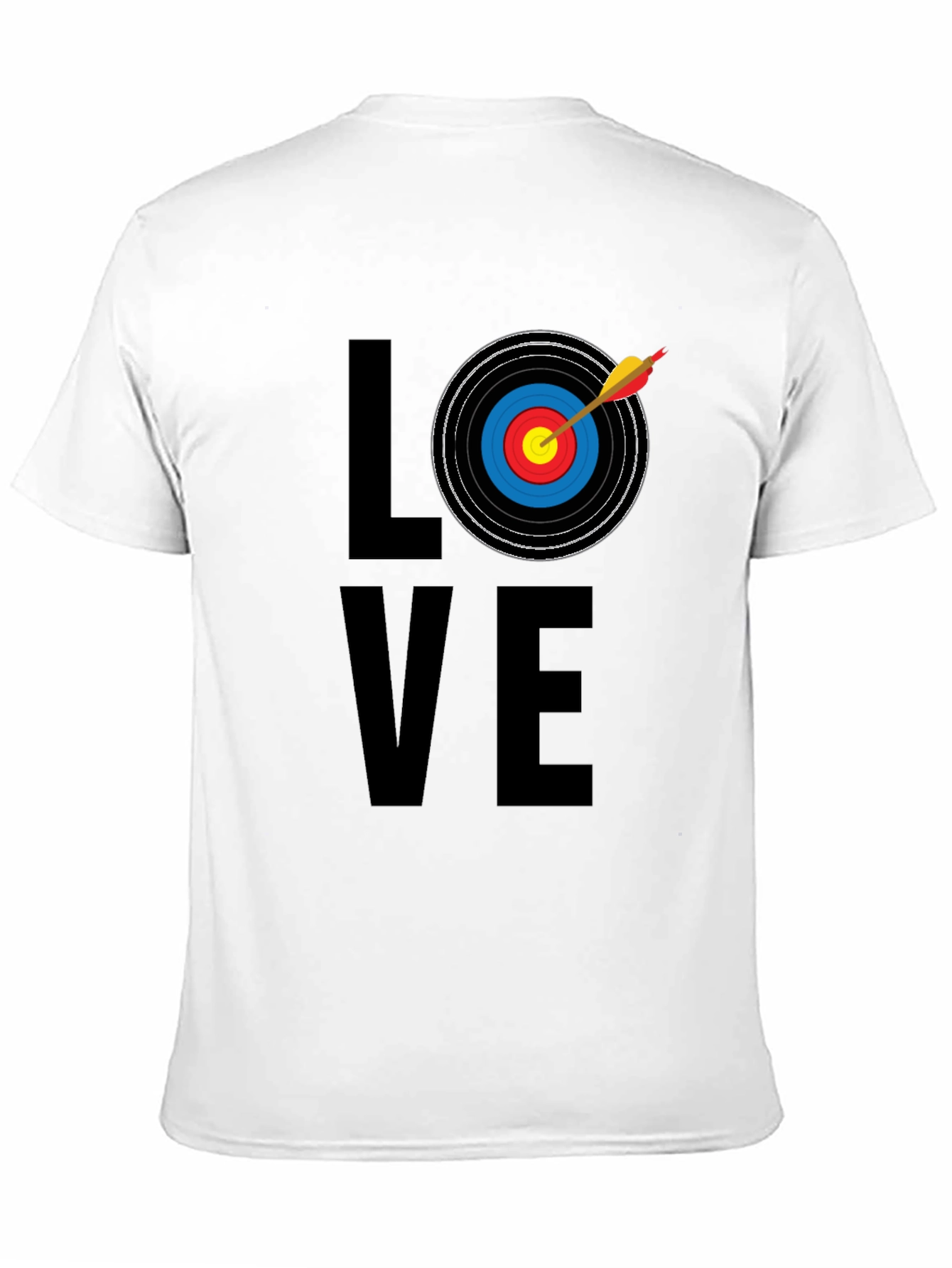 Archery LOVE T-Shirt - Black Graphic Tee